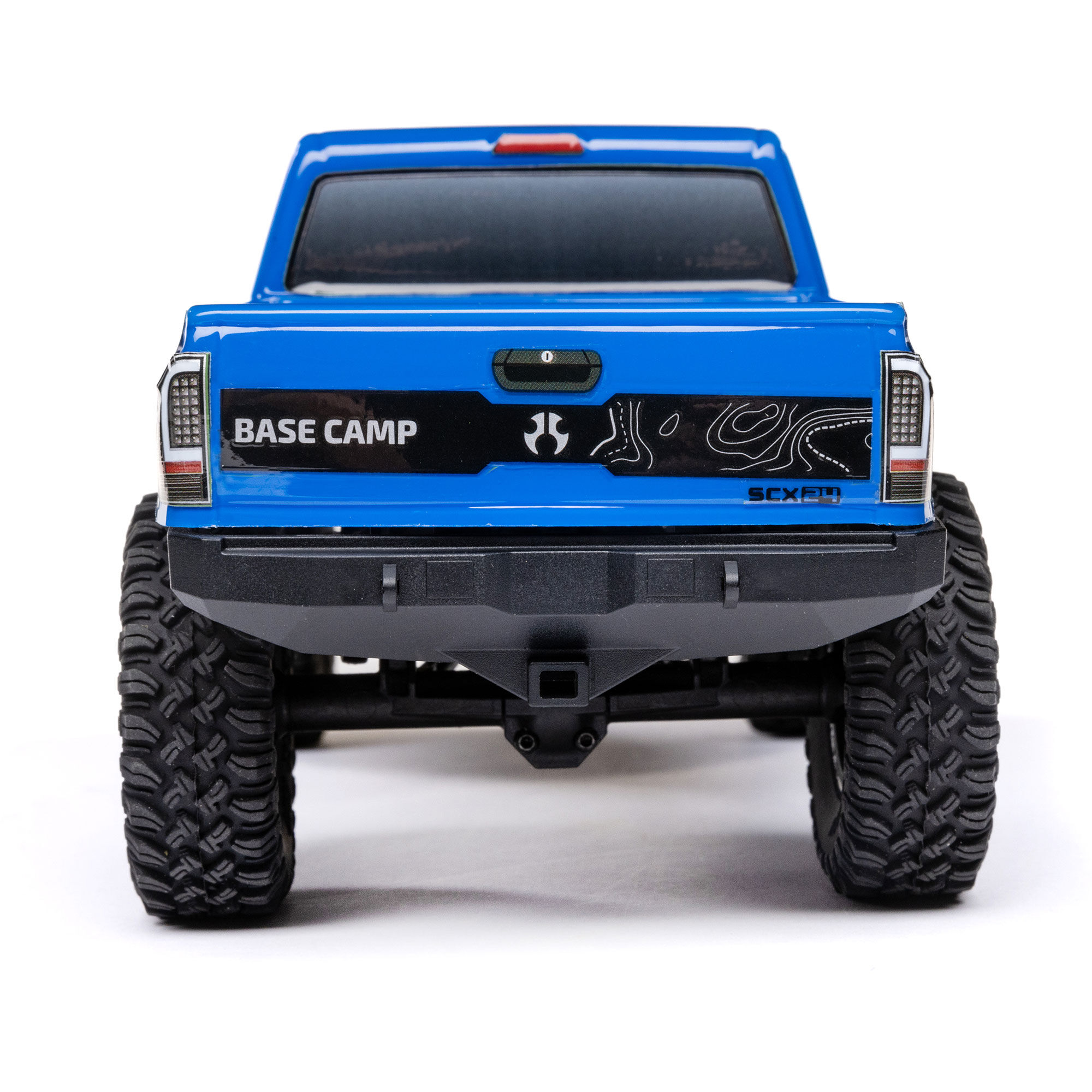 Axial 1/24 SCX24 Base Camp 4X4 RTR Brushed Rock Crawler (Battery & Charger Included), Blue