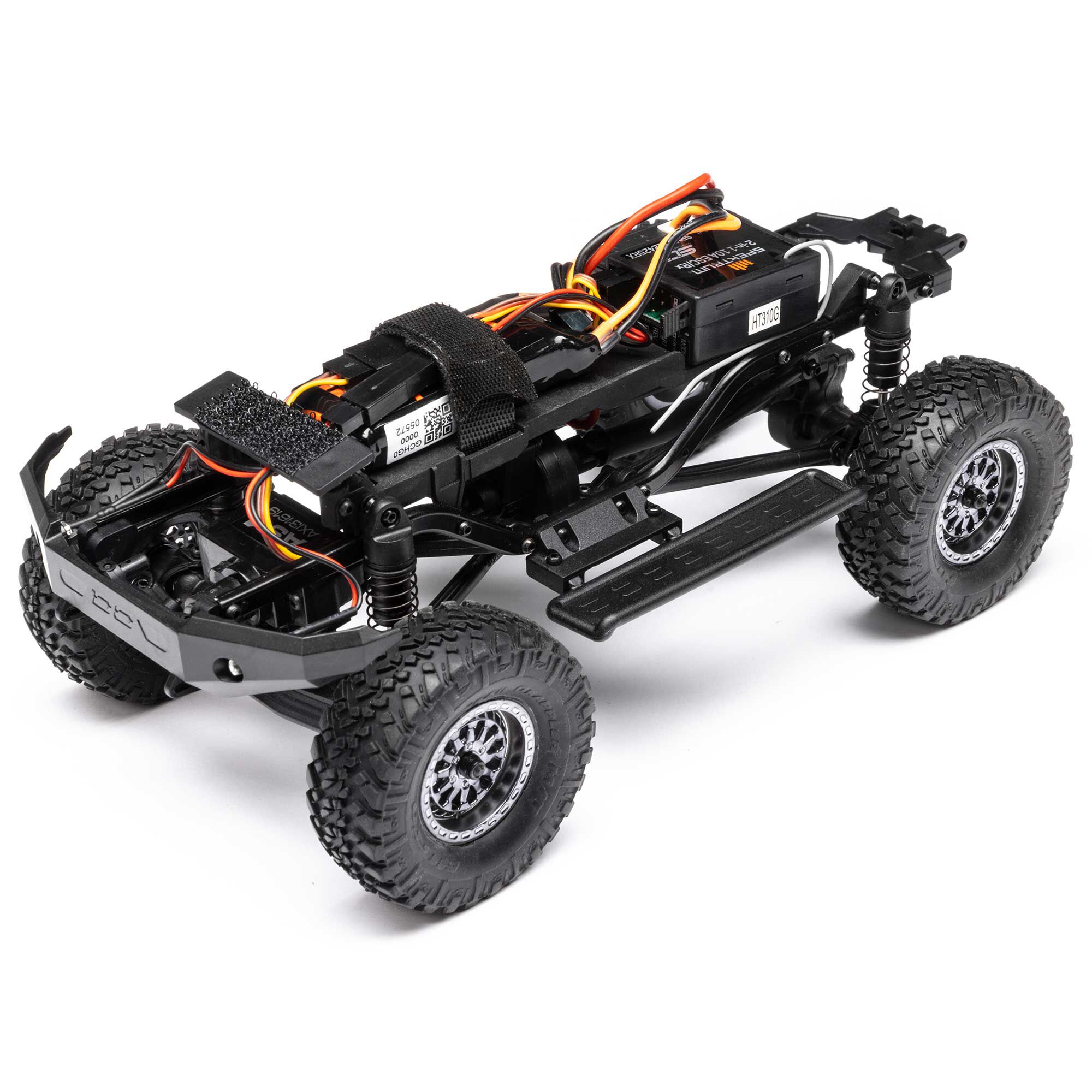 Axial 1/24 SCX24 Lexus GX 470 4X4 RTR Brushed Rock Crawler (Battery & Charger Included), White