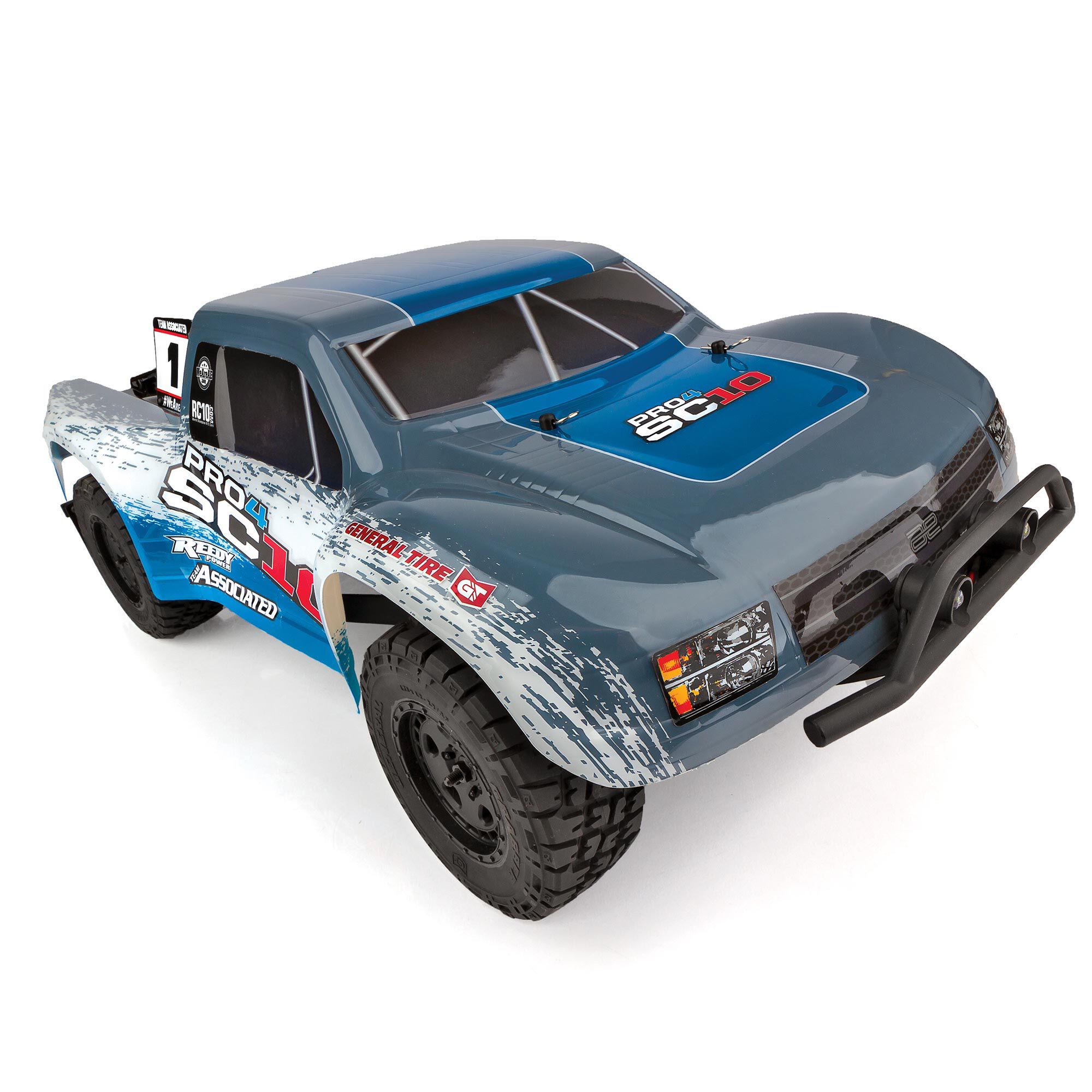 Team Associated 1/10 Pro4 SC10 4X4 Short Course Truck RTR, LiPo Combo