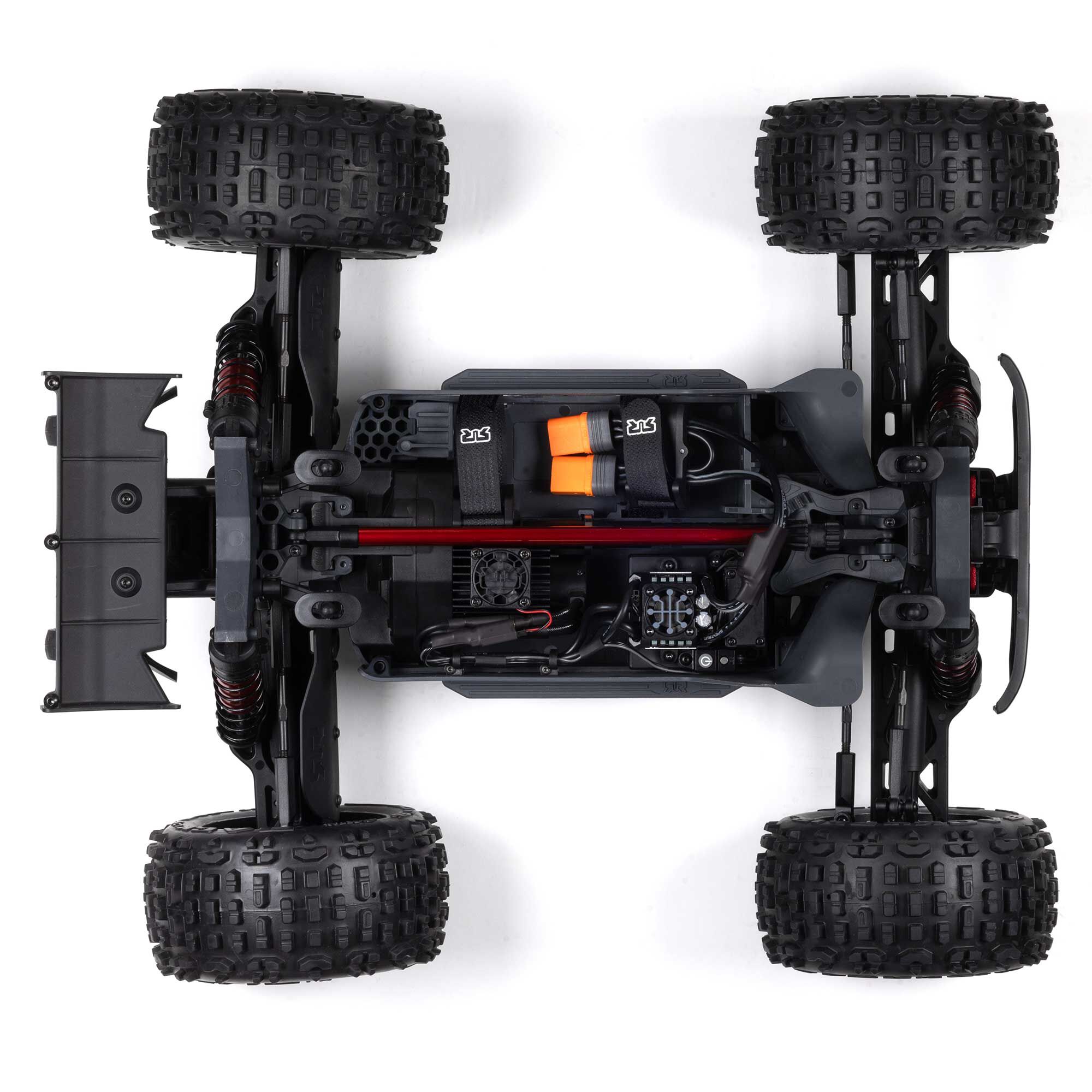 ARRMA 1/10 OUTCAST 4S 4X4 RTR Brushless Stunt Truck, Gun Metal