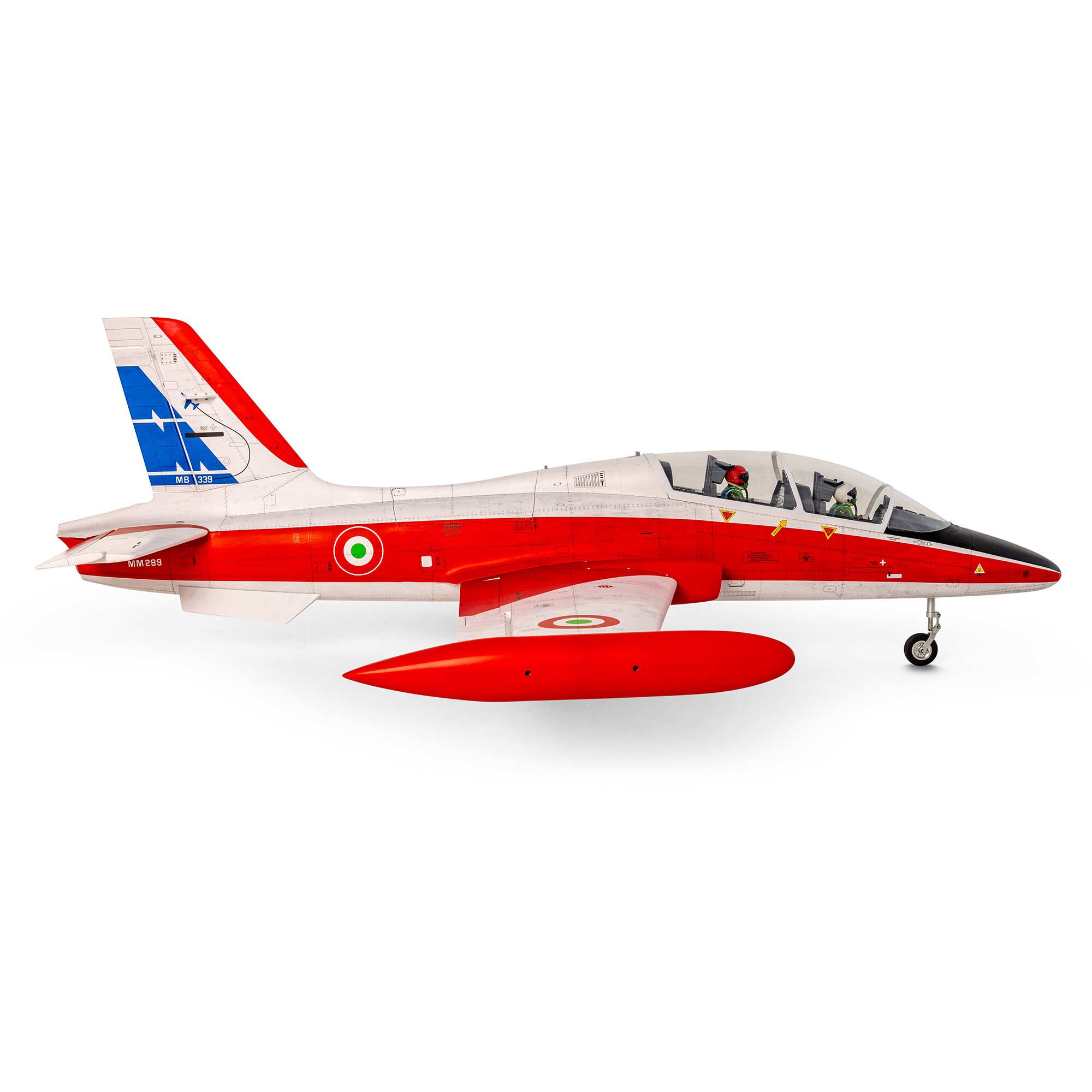 Hangar 9 Aermacchi MB-339 60-86N Scale Military Turbine Jet ARF, 84" with KingTech K-86G4+ Turbine Combo