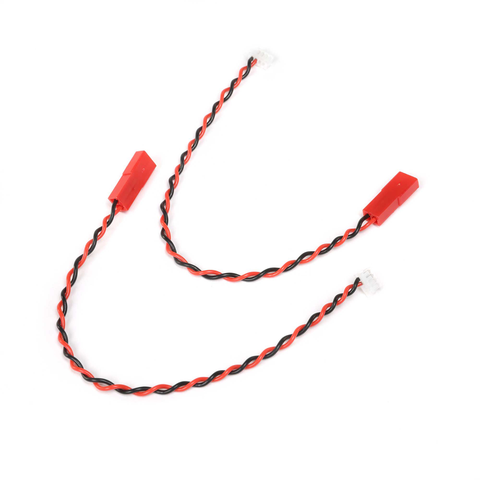 Spektrum Sky Remote ID 6" 4 pin ZHR to Red JST Adapter (2pc)
