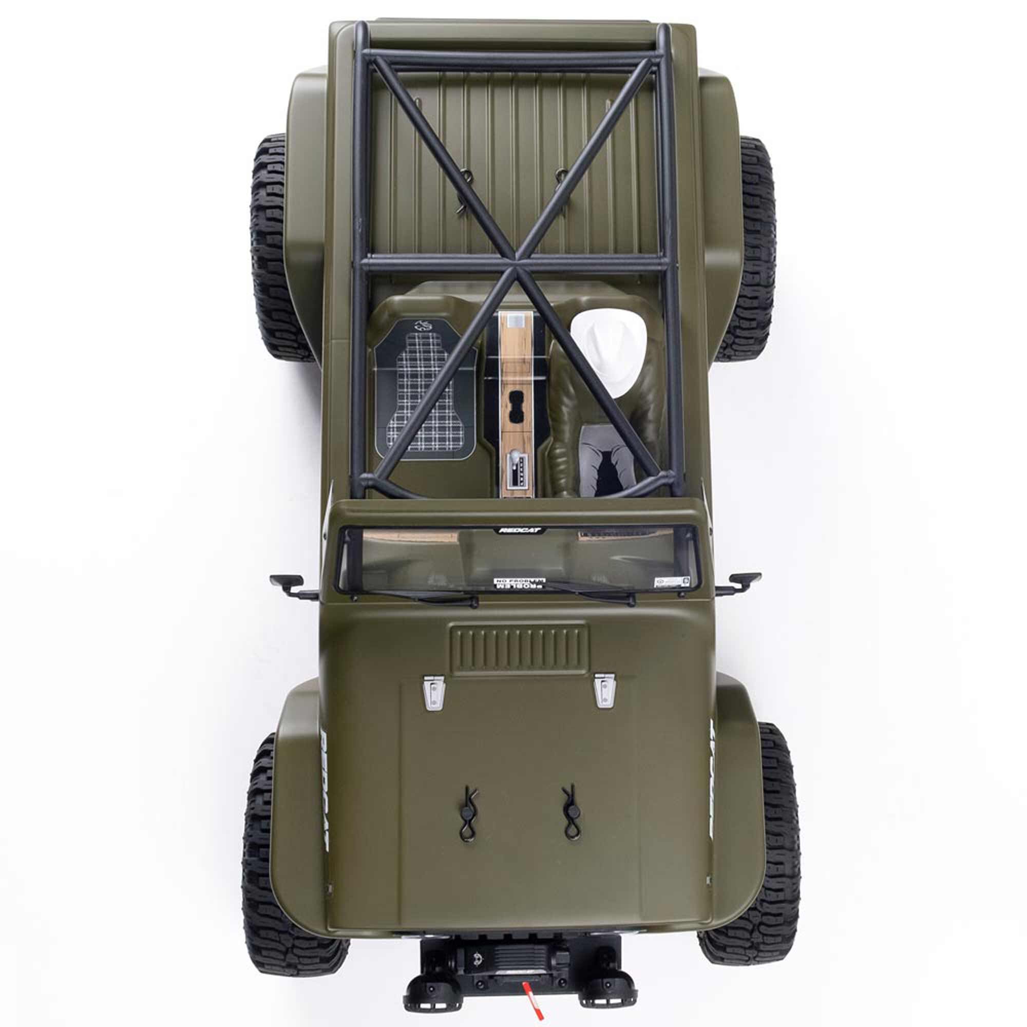 Redcat Racing 1/8 TC8 Marskman Brushed 4X4 Crawler RTR, Olive