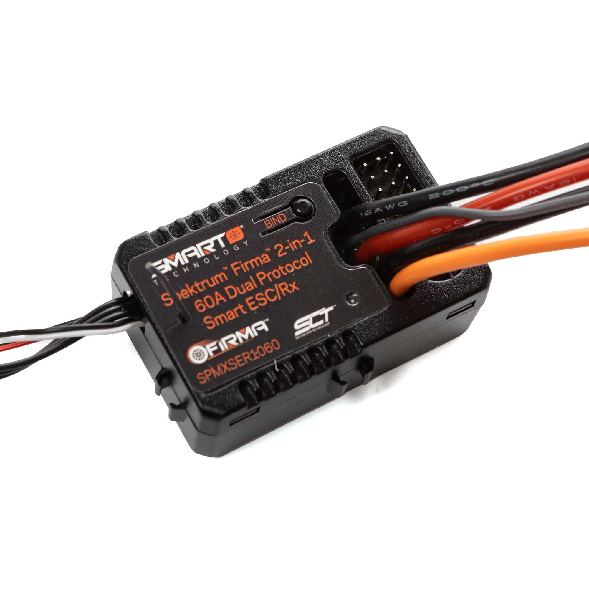 Spektrum Accessories Firma 60A Smart Dual Protocol 2-in-1 ESC and Receiver