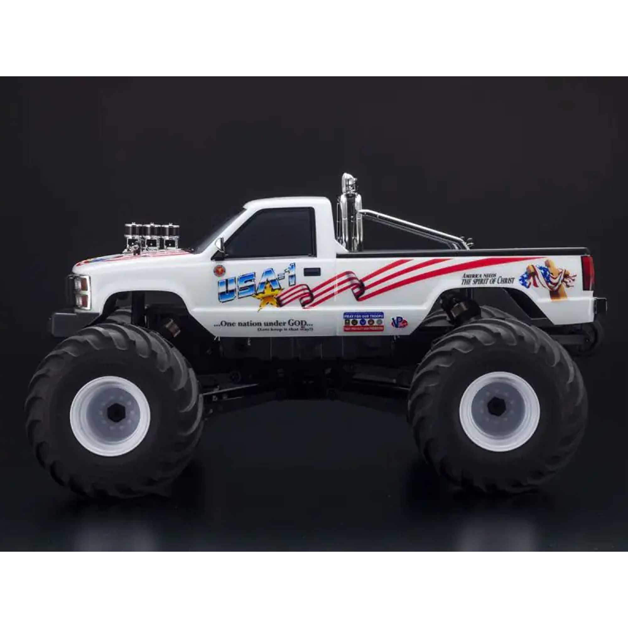 Kyosho 1/8 USA-1 VE 4S 4x4 Brushless Electric Monster Truck RTR