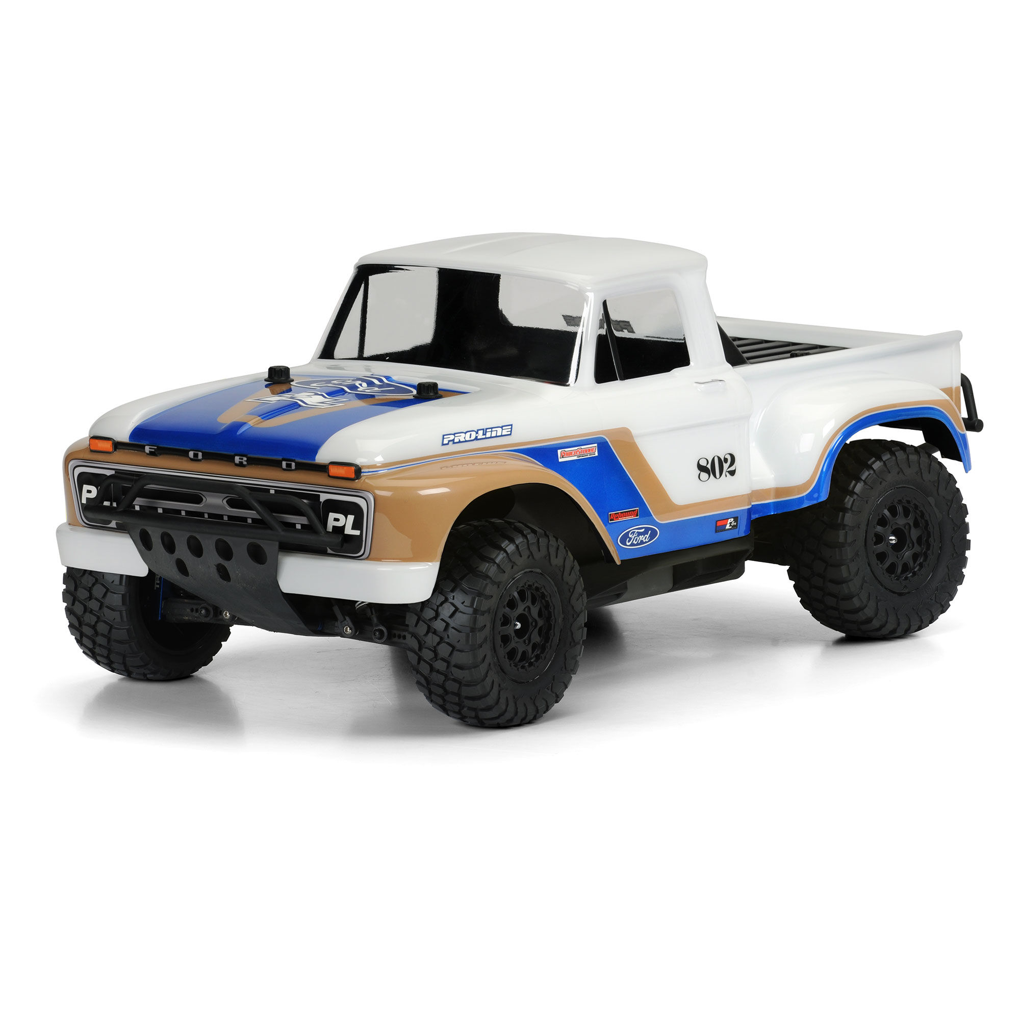 Pro-Line Racing 1/10 1966 Ford F-100 Clear Body: Short Course