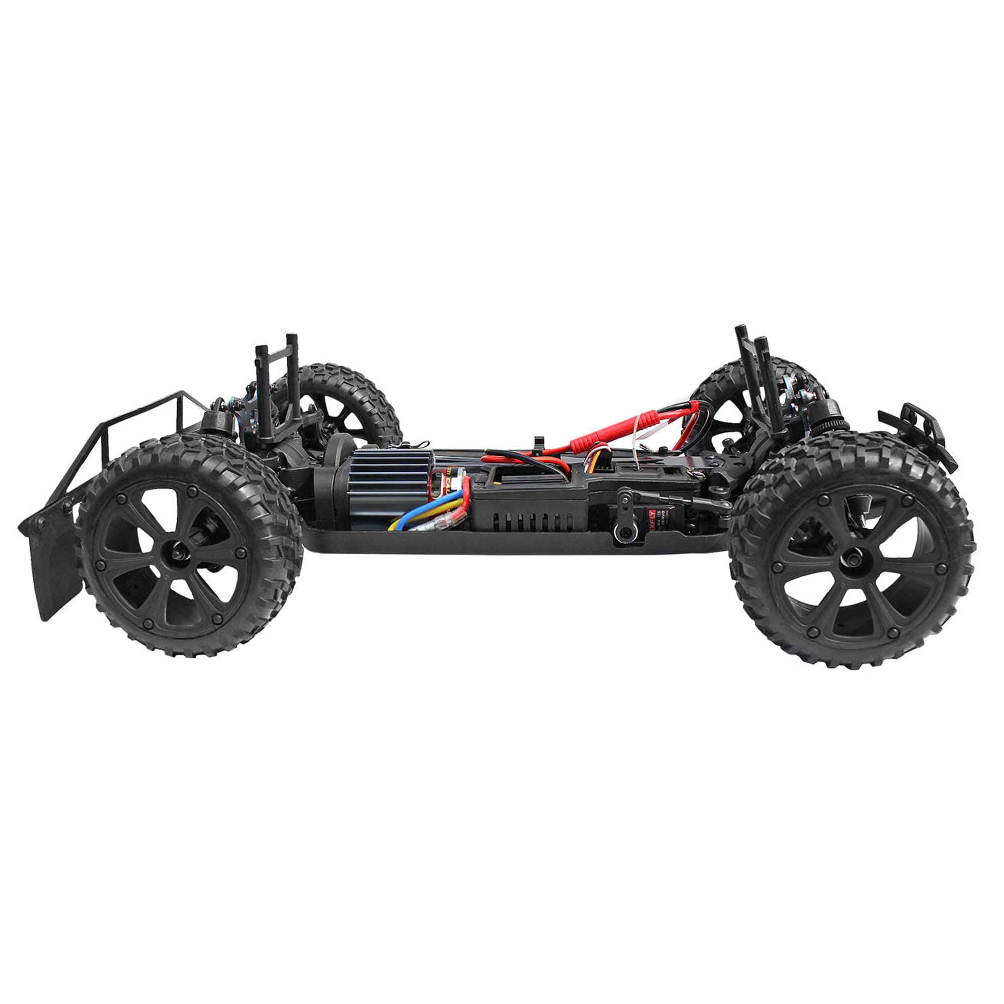 Redcat Racing 1/10 Blackout SC 4WD Short Course Truck Brushed RTR, Red
