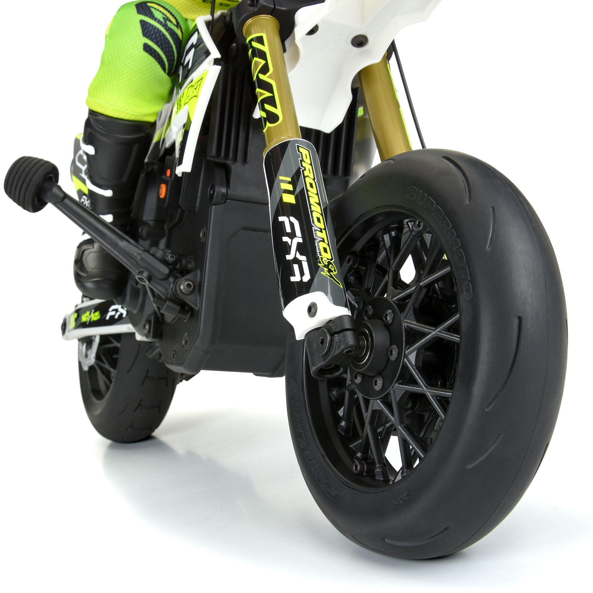 Pro-Line Racing 1/4 Supermoto S3 Motorcycle Front Tire: Promoto-MX/SM