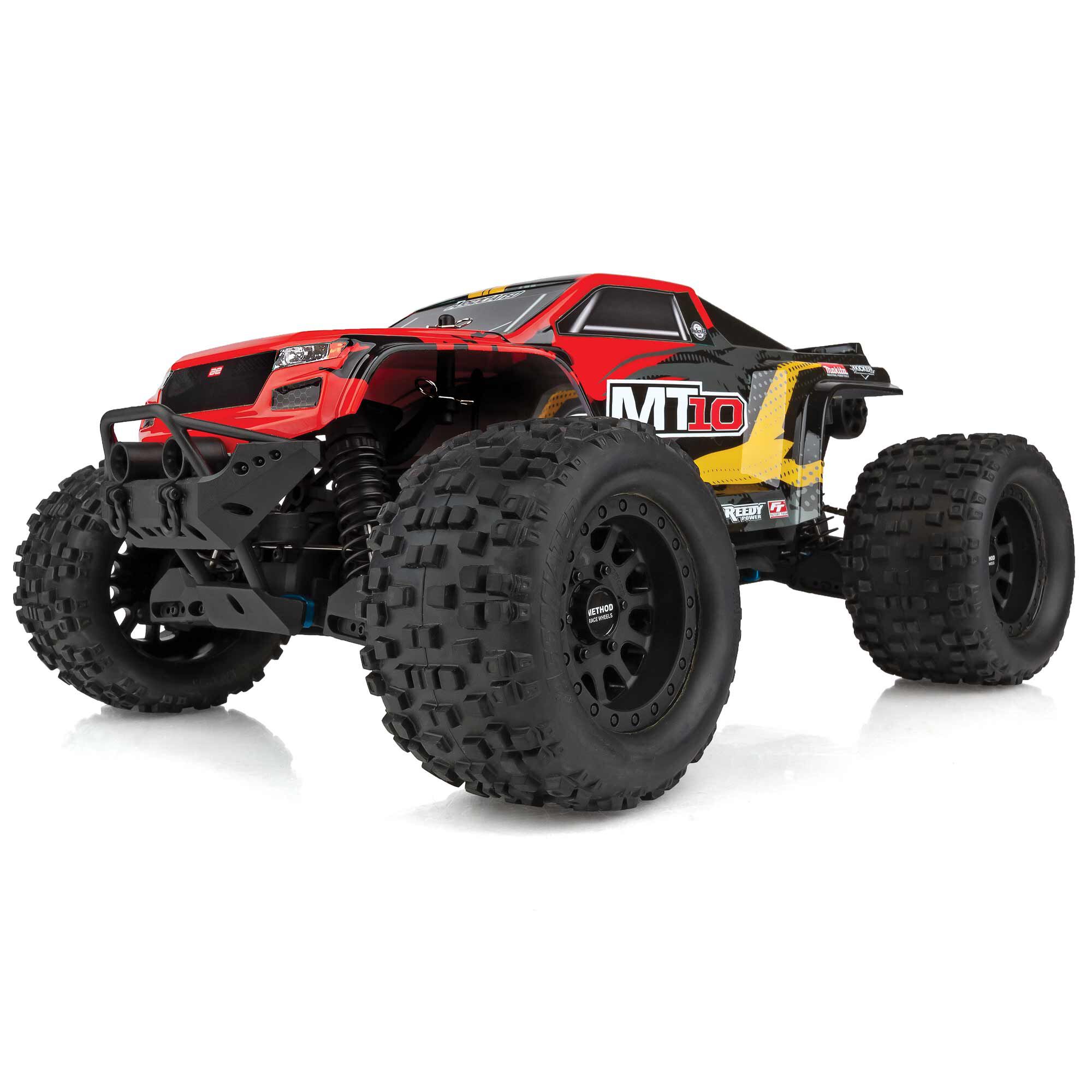Team Associated 1/10 Rival MT10 4X4 Brushless Monster Truck RTR V2, LiPo Combo