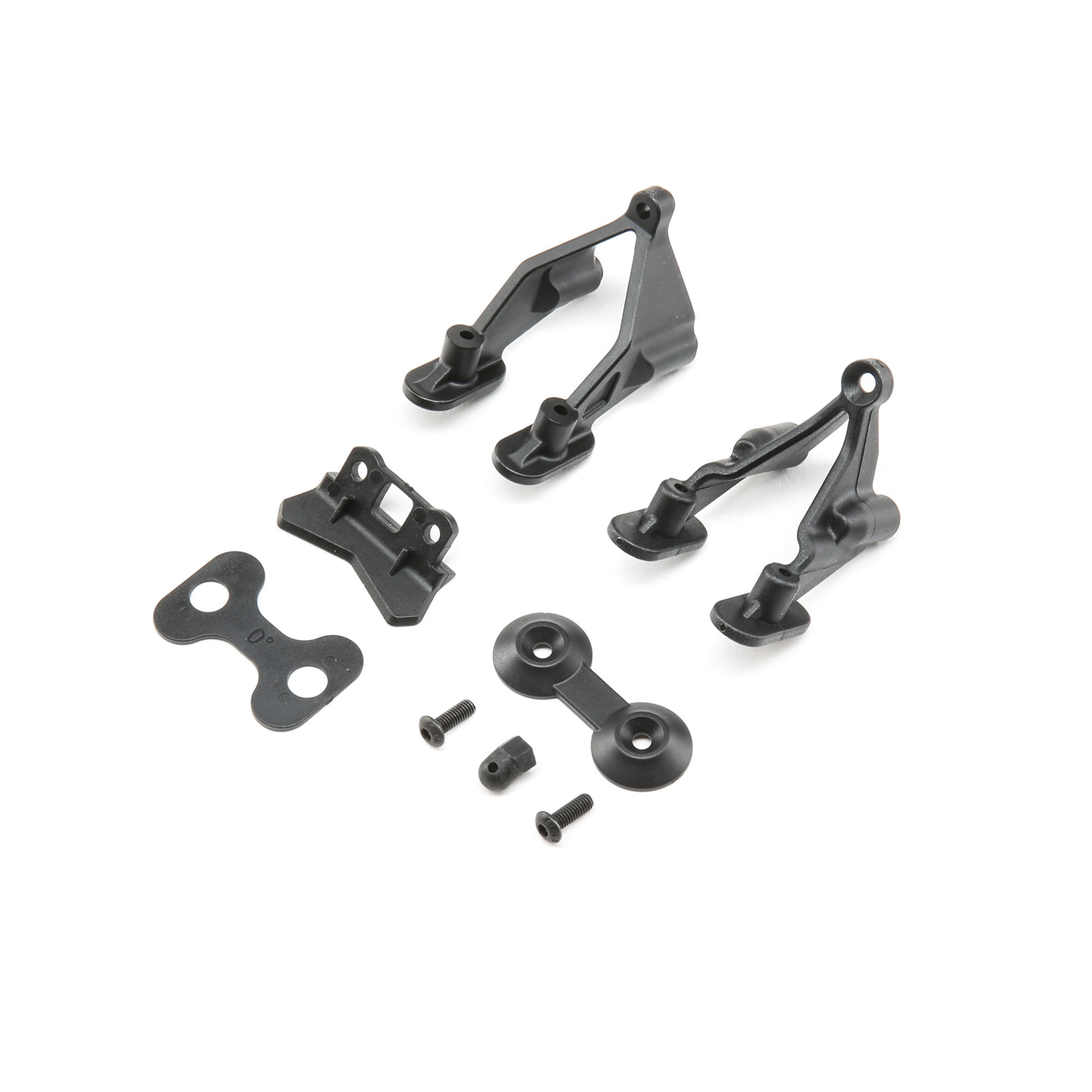 Team Losi Racing Rear Wing Stay & Washers 22 4.0