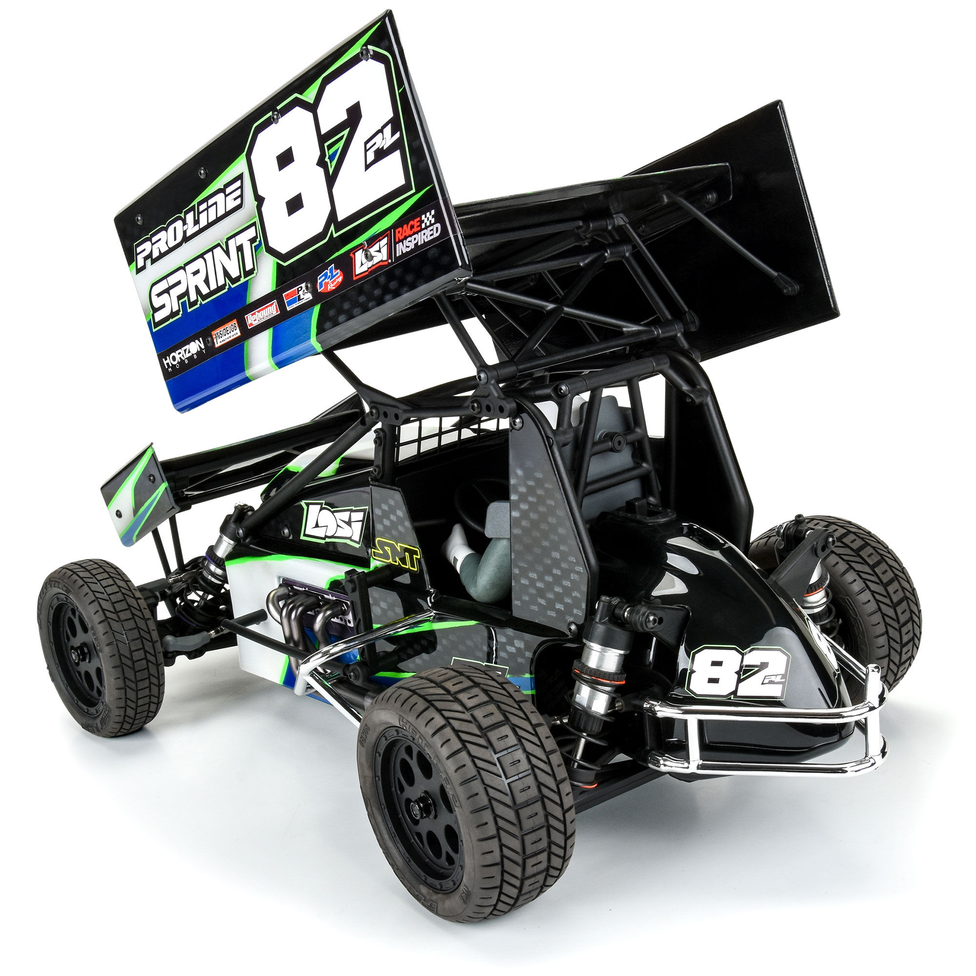 Pro-Line Racing 1/10 Sprint Car Light Weight Clear Body Panel Kit: Losi Sprint Car