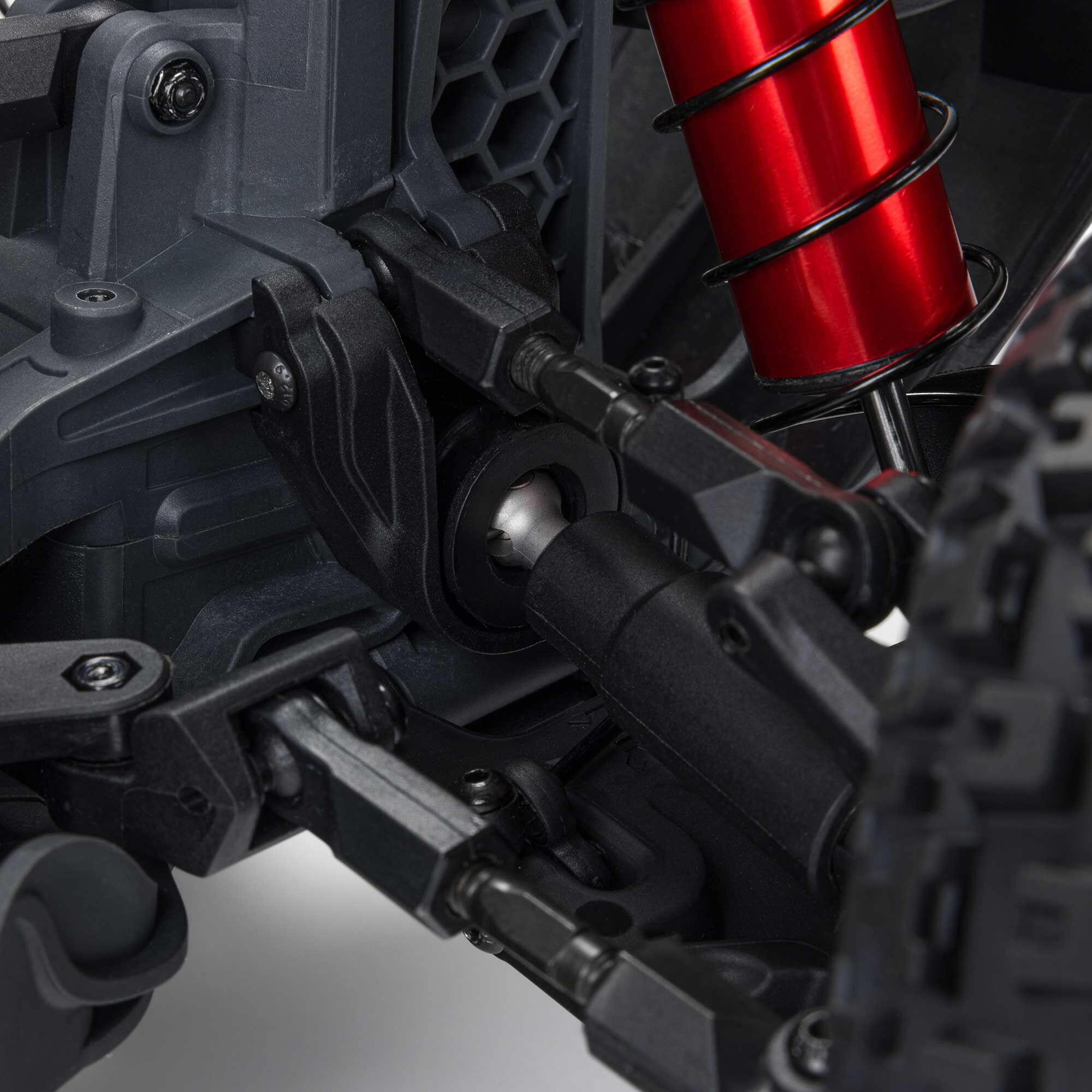 ARRMA 1/8 MOJAVE 4S 4X4 RTR Brushless Desert Truck, White/Red