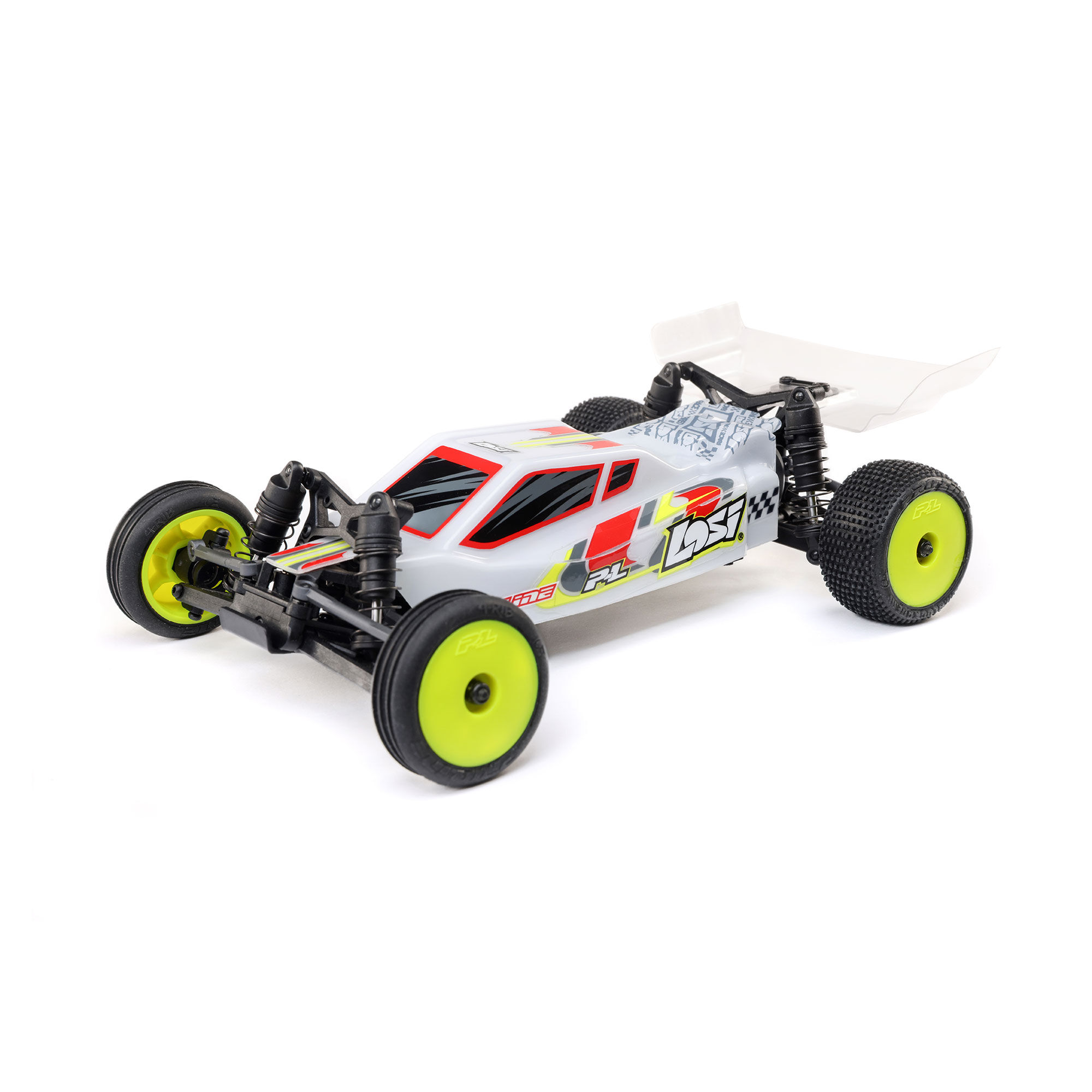 Losi 1/24 Micro-B 2S 2WD RTR Race Buggy (Battery & Charger Included), White