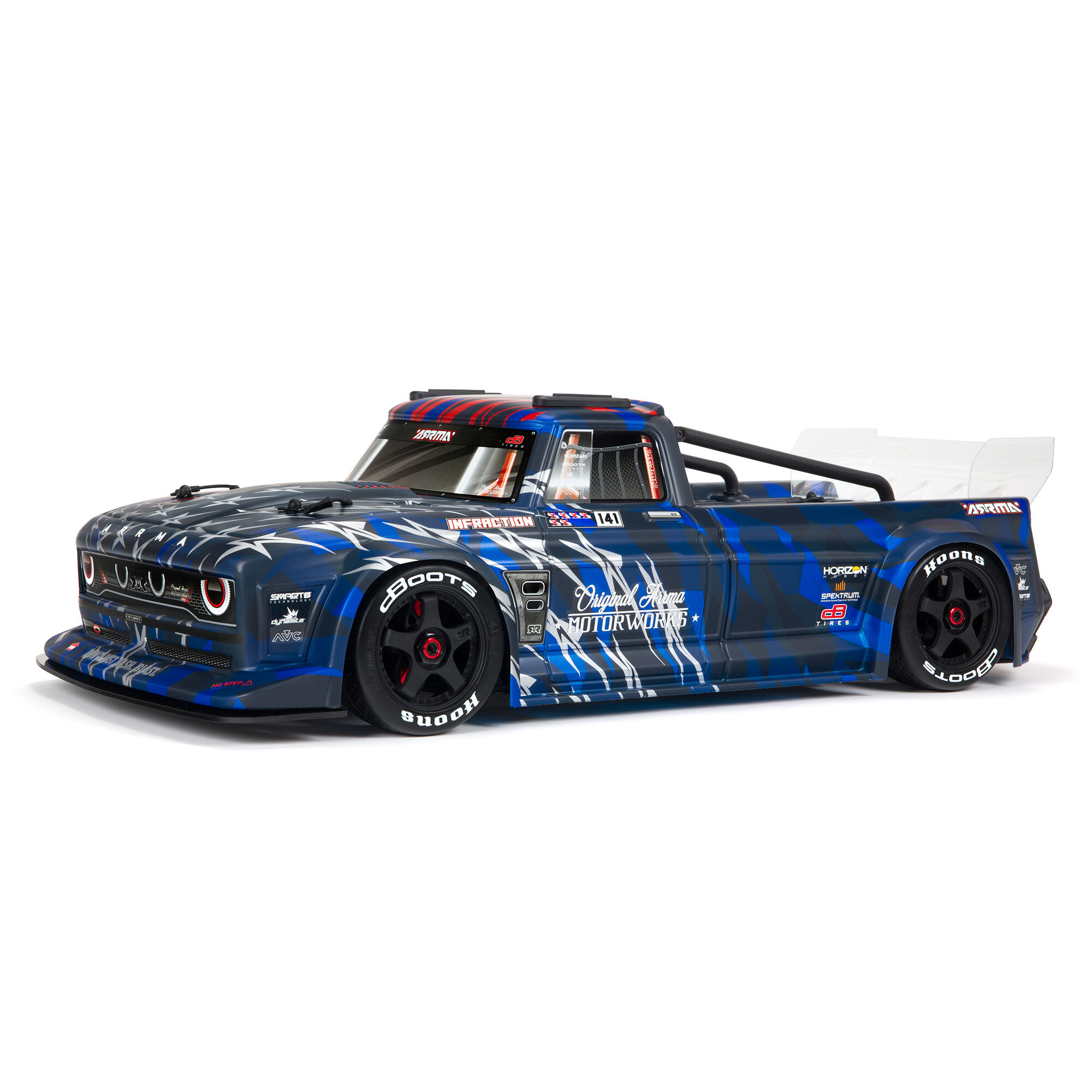 ARRMA 1/7 INFRACTION 6S AVC 4X4 RTR Brushless All-Road Street Bash, Blue