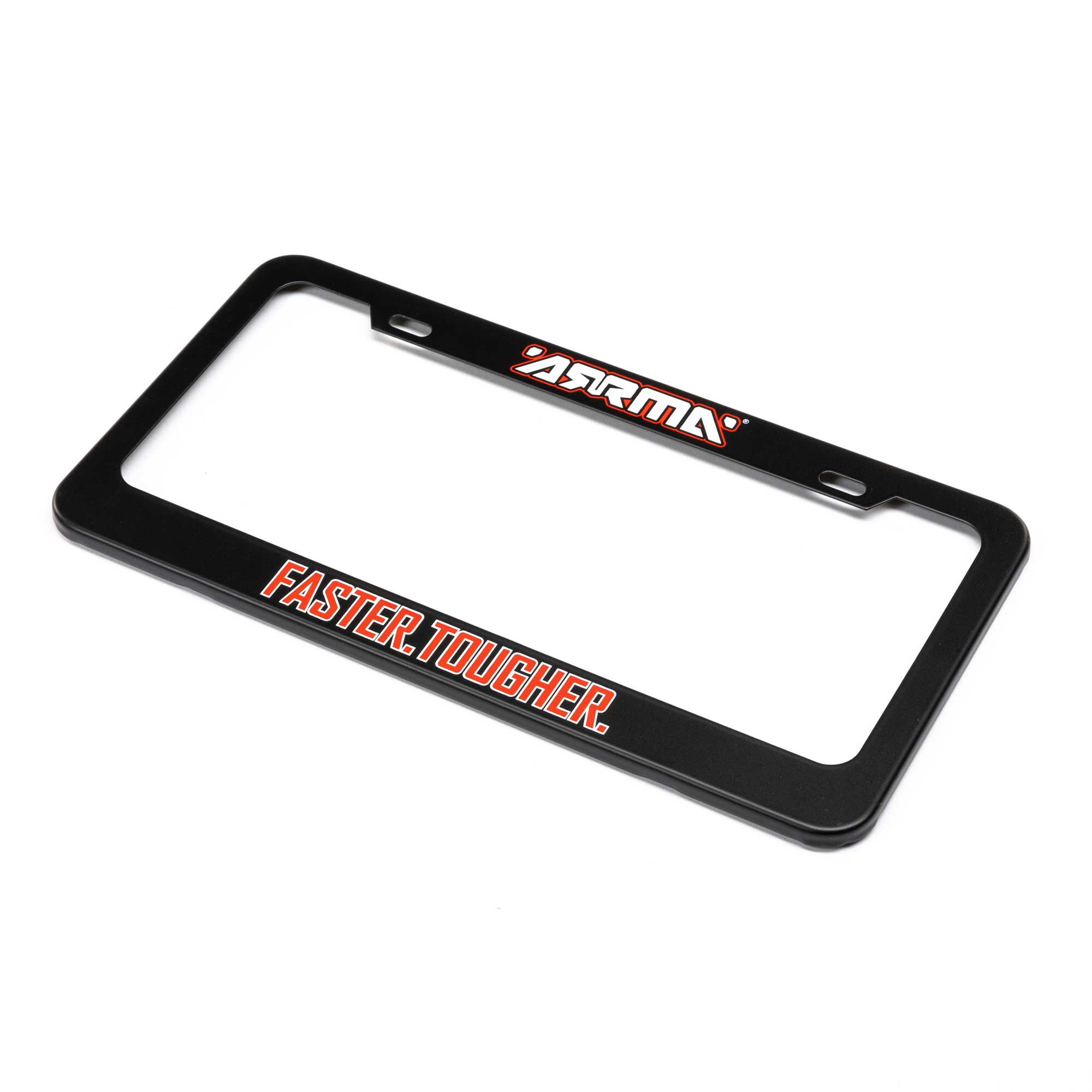 ARRMA ARRMA Faster. Tougher. Steel License Plate Frame