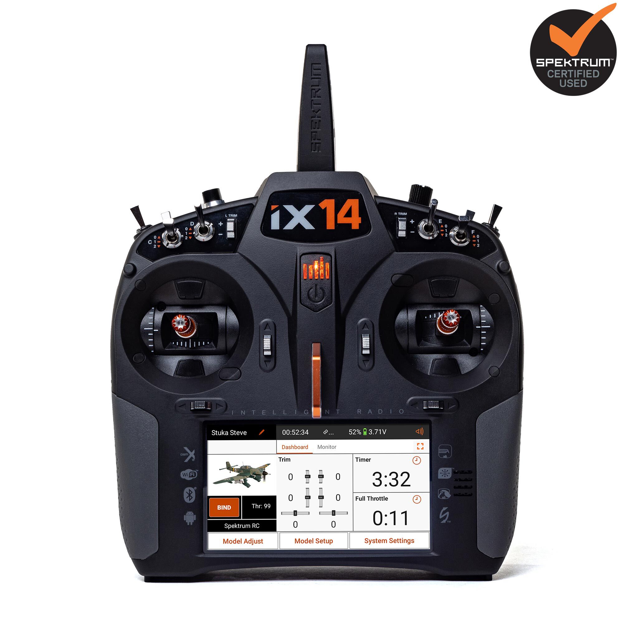 Spektrum iX14 14-Channel DSMX Spektrum Certified Transmitter Only