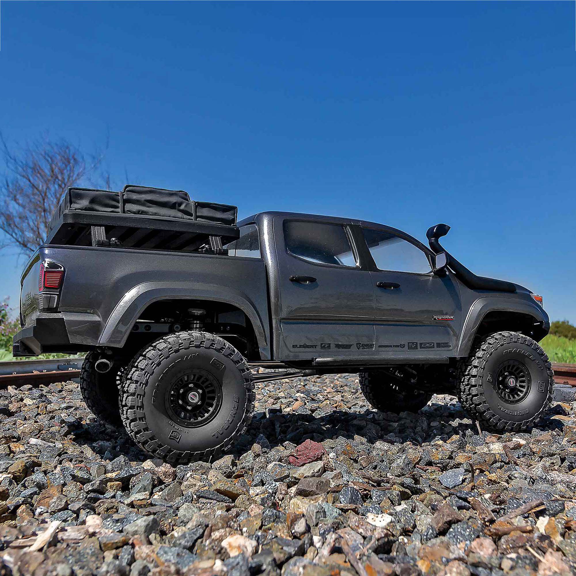 Team Associated 1/10 Enduro Trail Truck, Knightrunner 4WD RTR, LiPo Combo, Gray