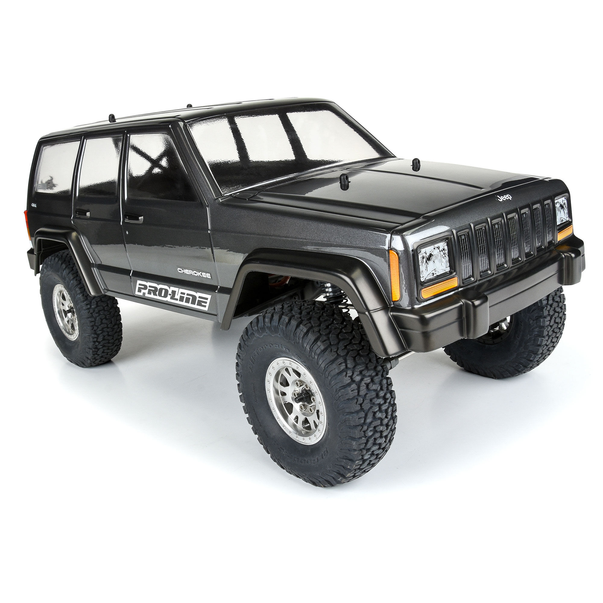 Pro-Line Racing 1/10 2001 Jeep Cherokee Clear Body 12.3” (313mm) Wheelbase Crawlers
