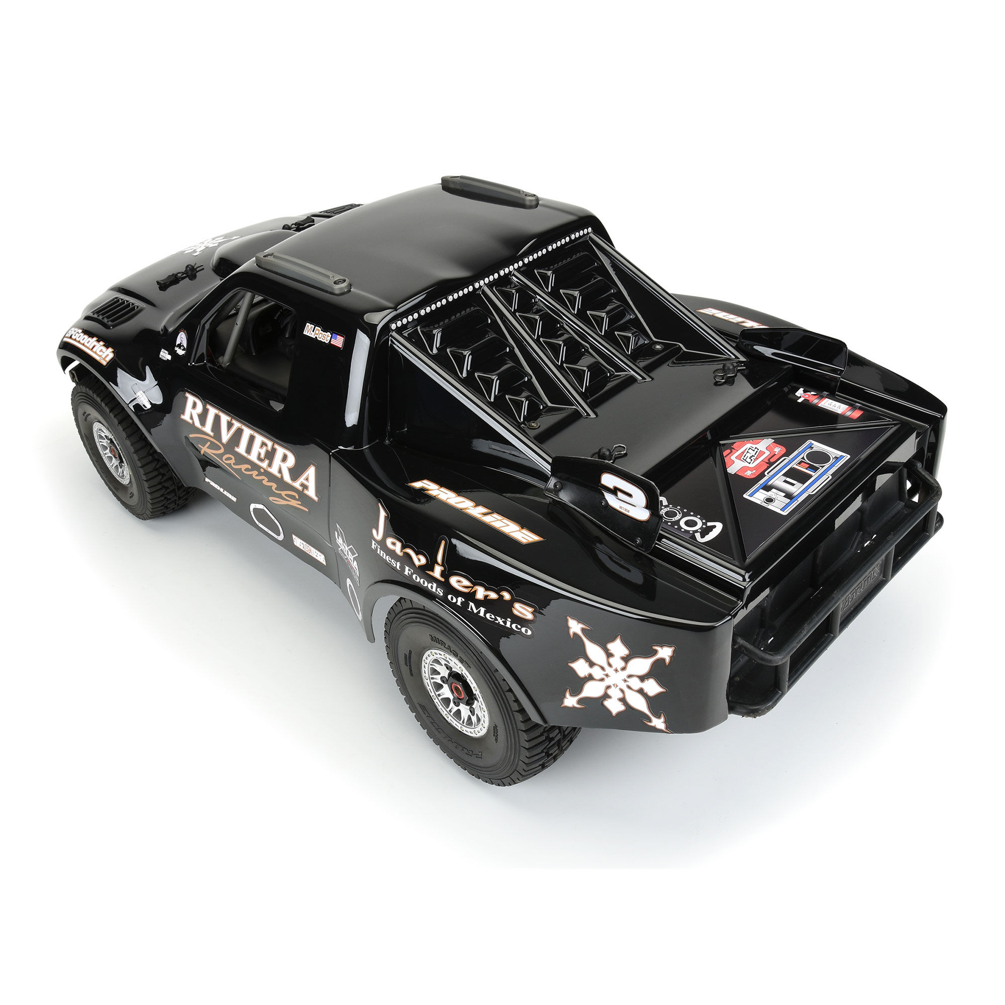 Pro-Line Racing 1/7 Pre-Cut 1997 Ford F-150 Trophy Truck Riviera Black Body: Mojave