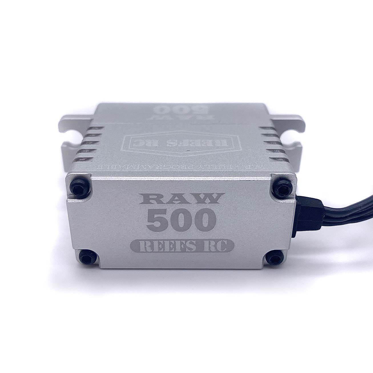 REEFS RC RAW 500HD Standard Digital Metal Gear Waterproof Programmable Servo, Silver