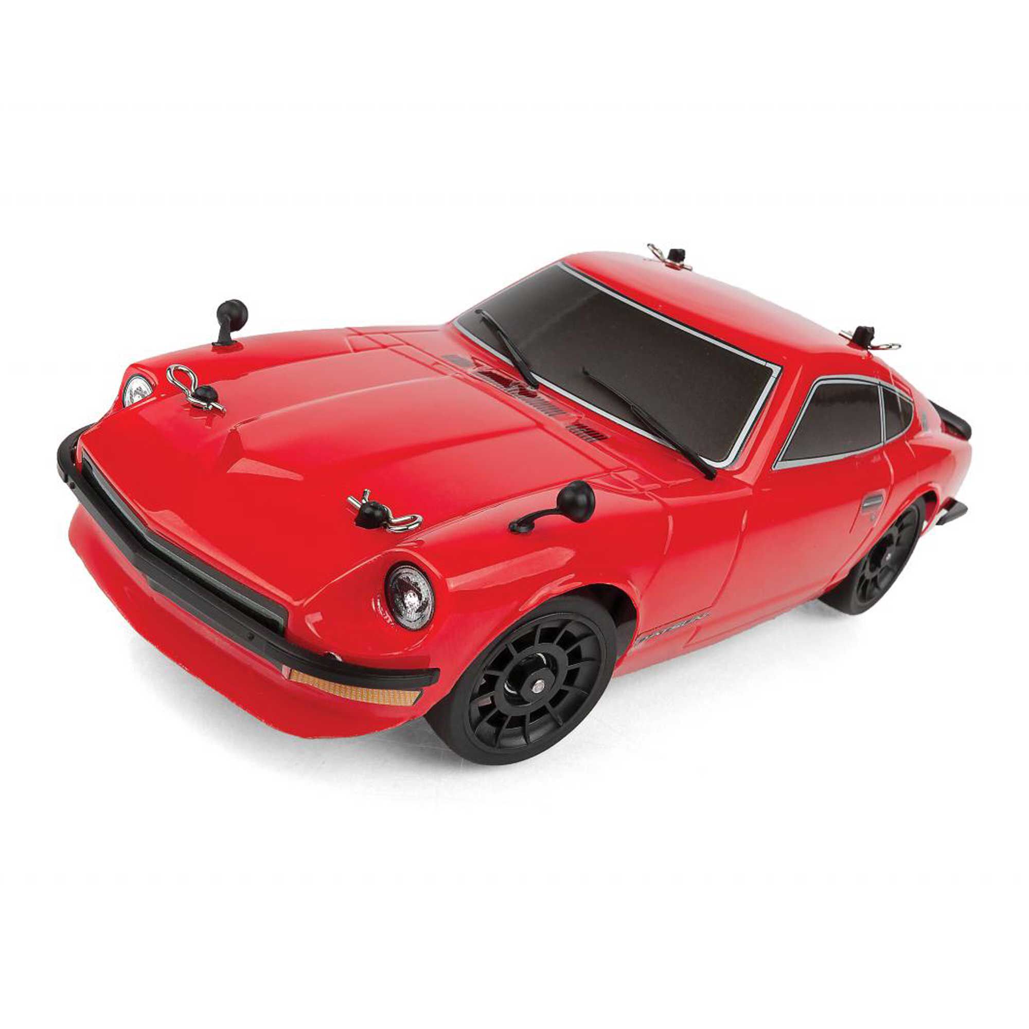 Team Associated 1/27 SR27 2WD Datsun 240Z RTR NiMH Combo, Red