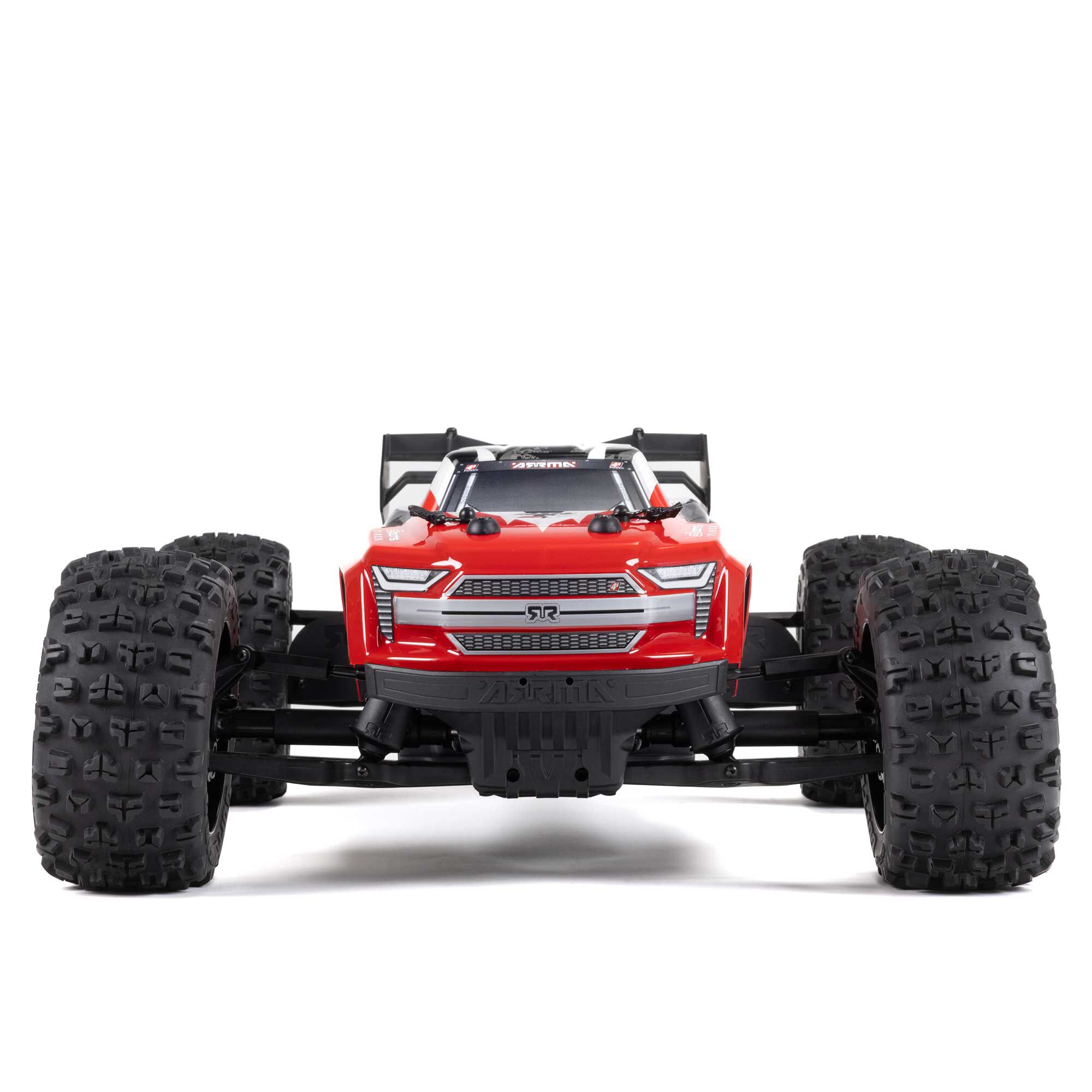 ARRMA 1/10 KRATON 4S 4X4 RTR Brushless Speed Truck, Red