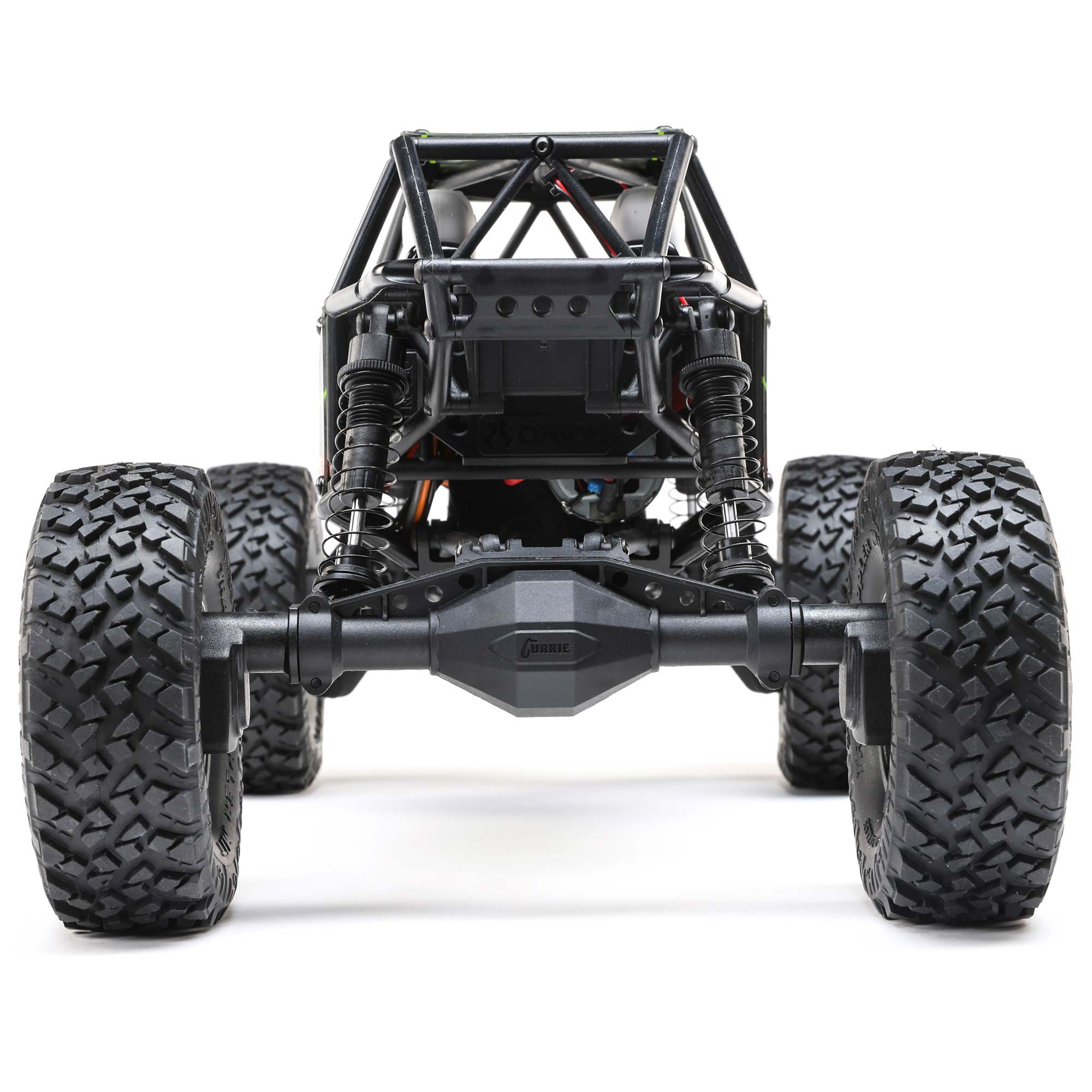 Axial 1/18 UTB18 Capra 4X4 RTR Brushed Rock Crawler (Battery & Charger Included), Black