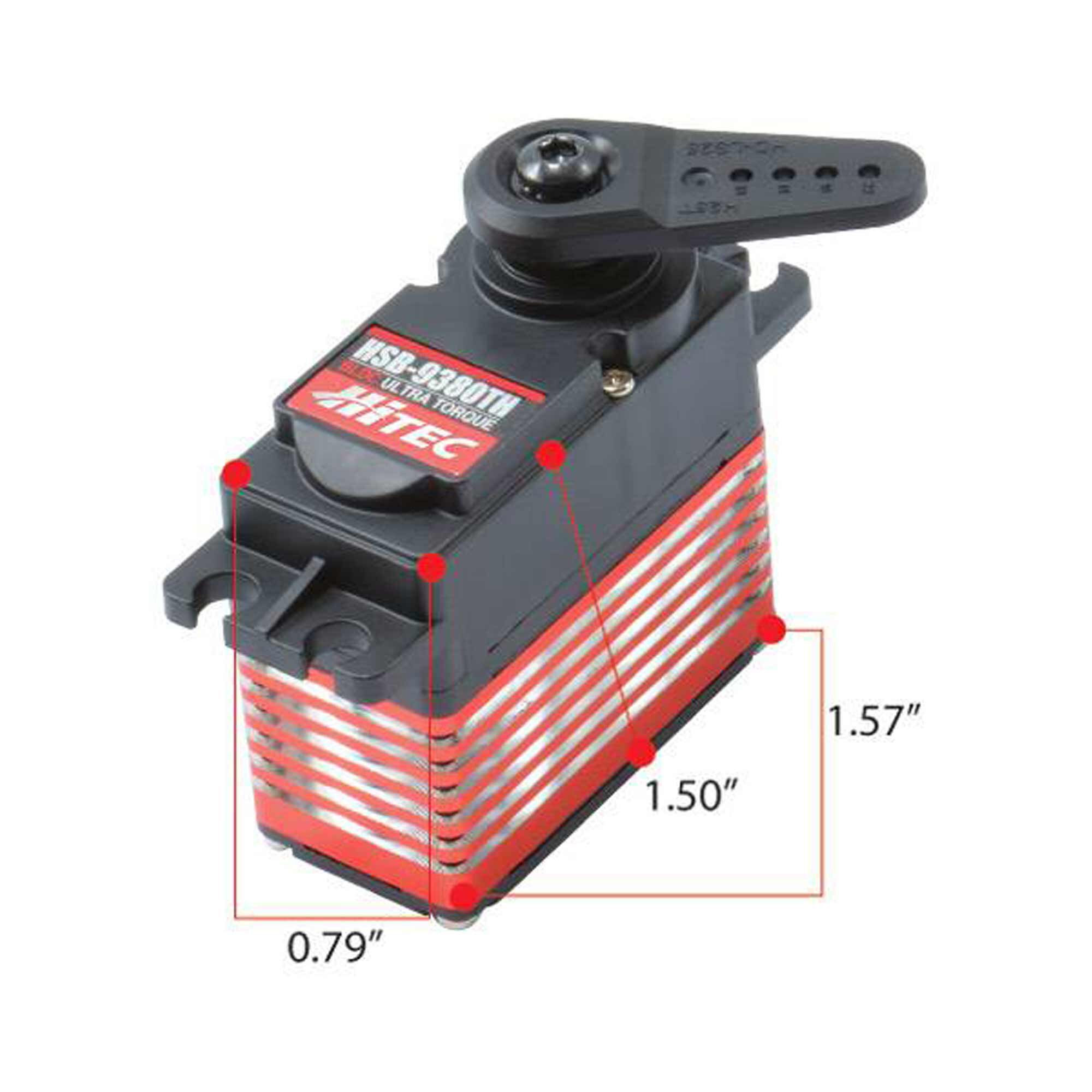 Hitec RCD Inc. HSB-9380TH High Speed, Brushless, Titanium Gear Servo