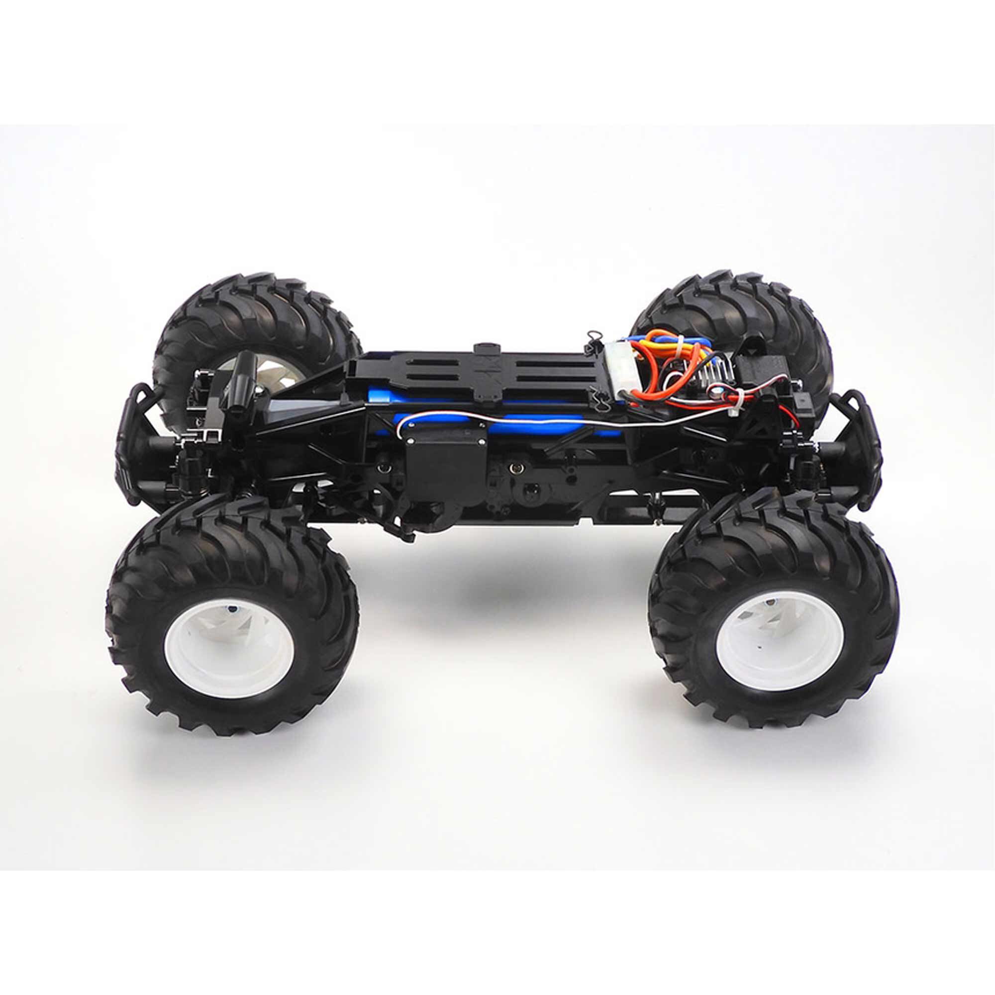 Tamiya 1/10 R/C Squash Van (Green & White Painted Body) (GF-02)