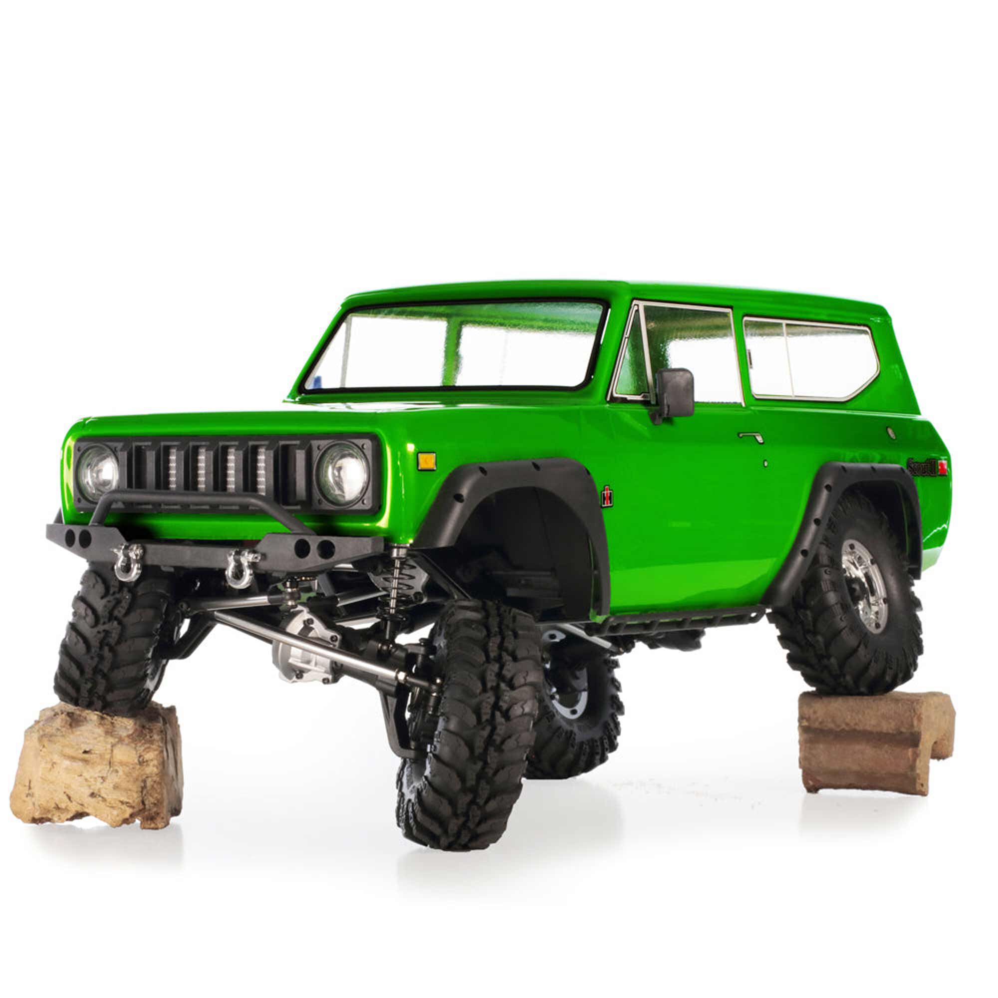 Redcat Racing 1/10 Gen8 V2 International Harvester Scout II Brushed 4X4 Crawler RTR, Green