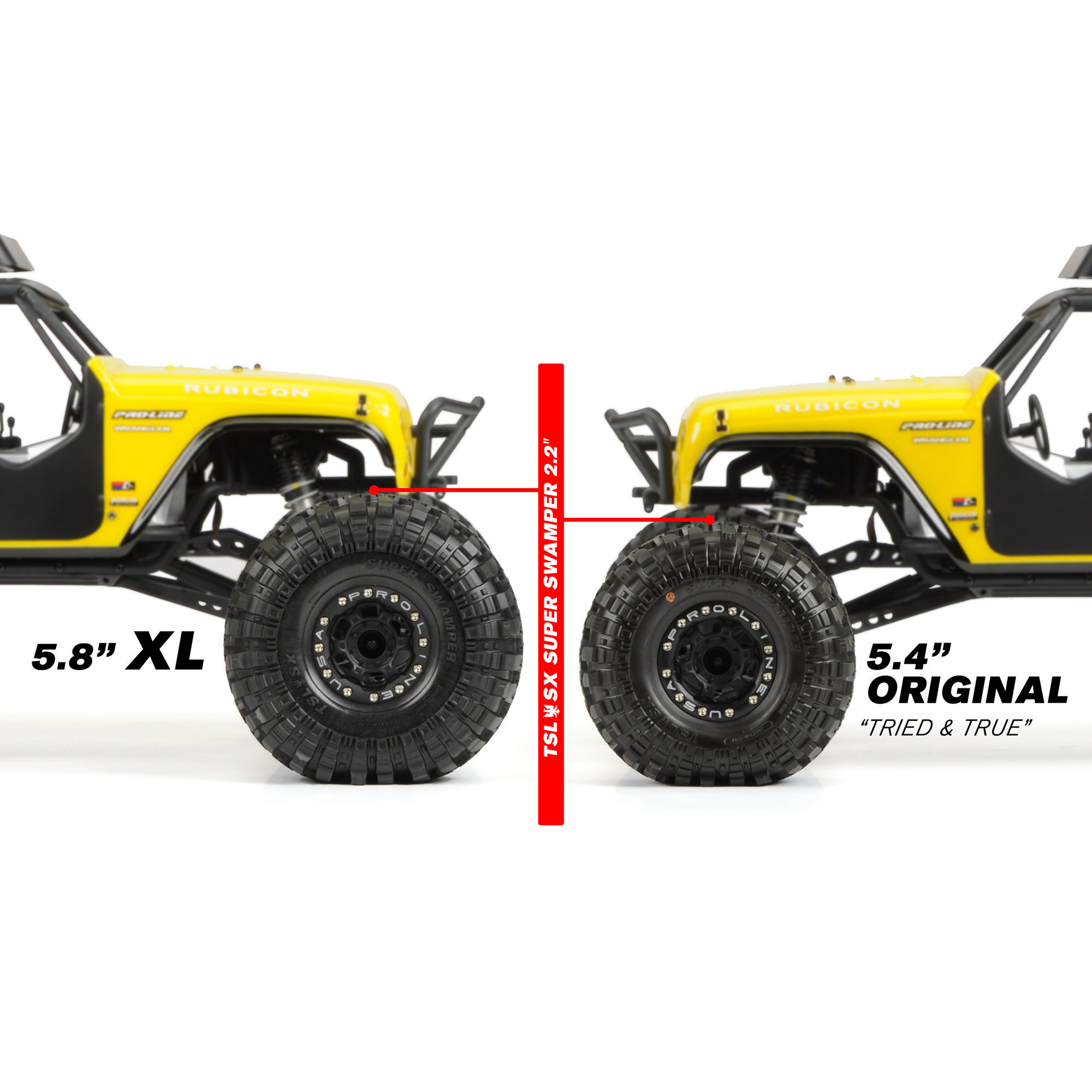 Pro-Line Racing 1/10 Interco TSL SX Super Swamper XL G8 F/R 2.2" Crawler Tires (2)