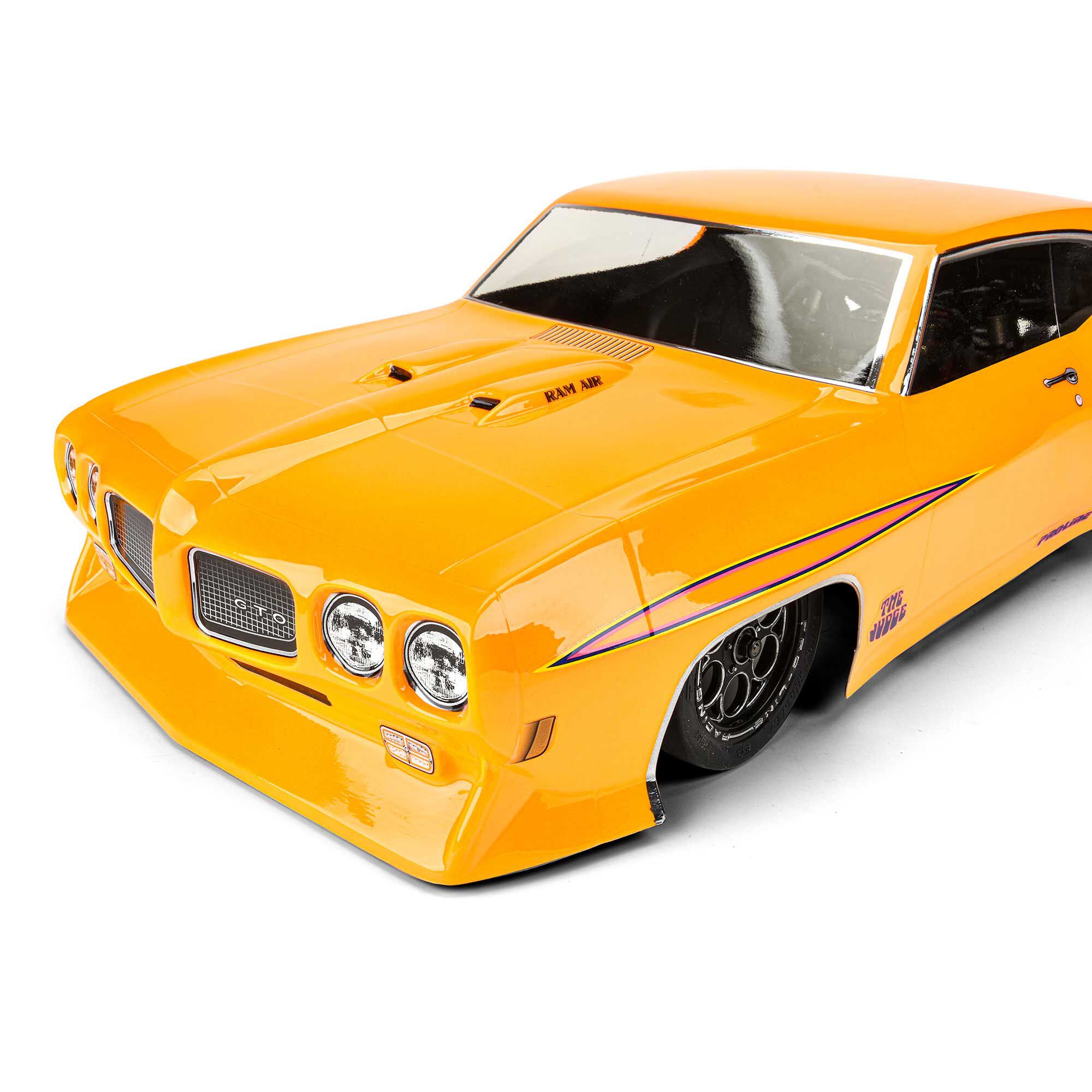 Pro-Line Racing 1/10 1970 Pontiac GTO Judge Clear Body: Drag Car
