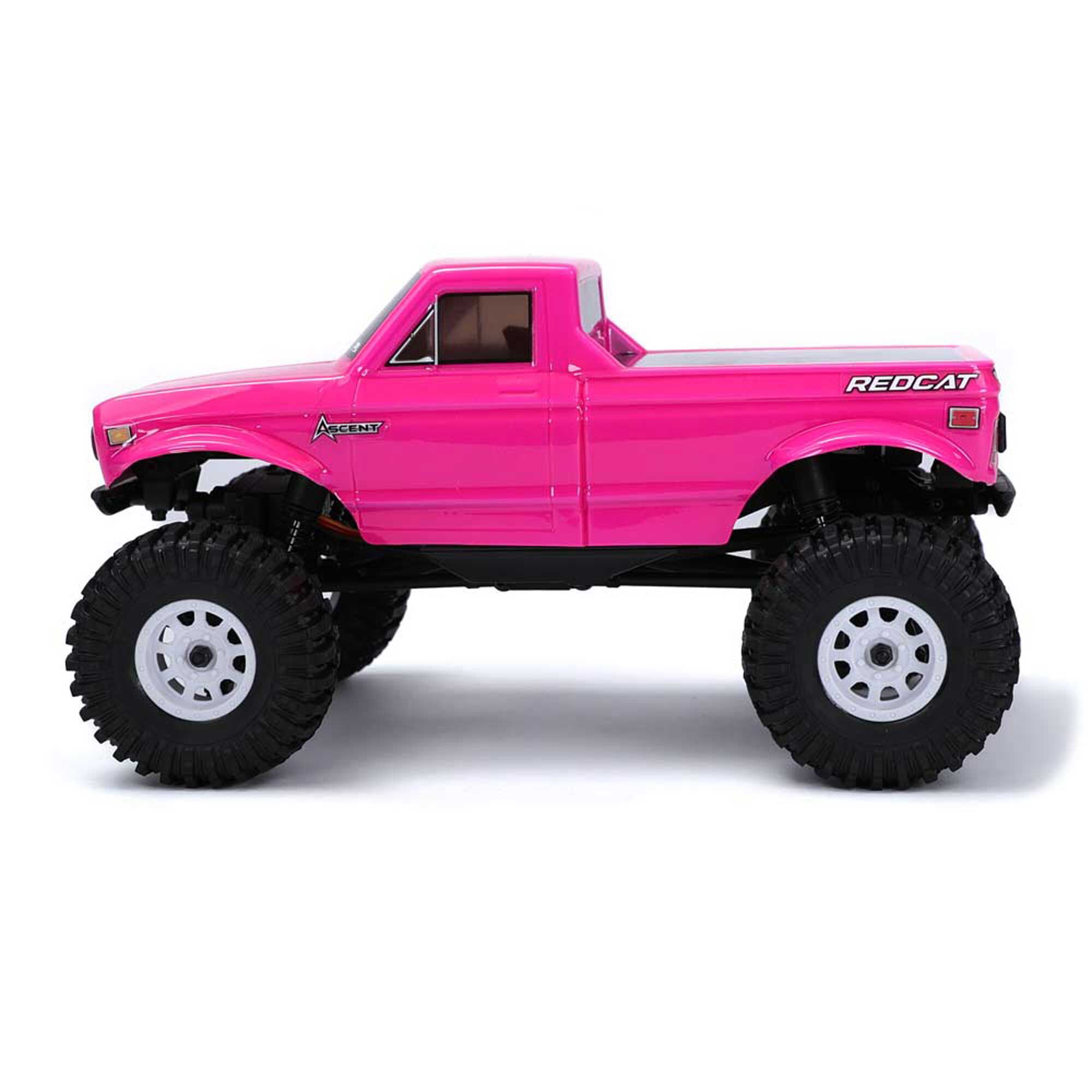 Redcat Racing 1/18 Ascent-18 4x4 Brushed Electric Rock Crawler RTR, Pink