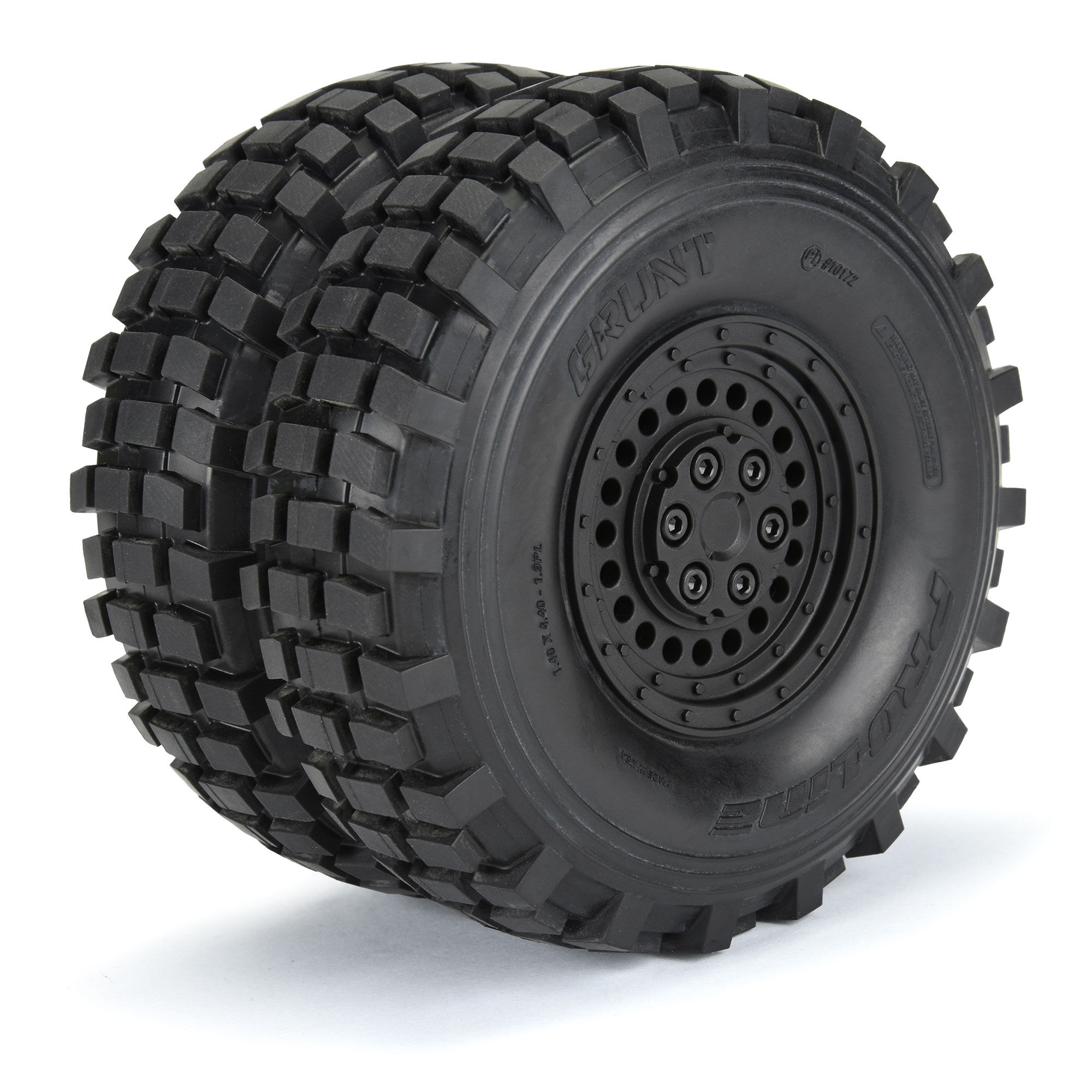 Pro-Line Racing 1/10 Carbine Front/Rear 1.9" 12mm Rock Crawler Wheels (2) Black