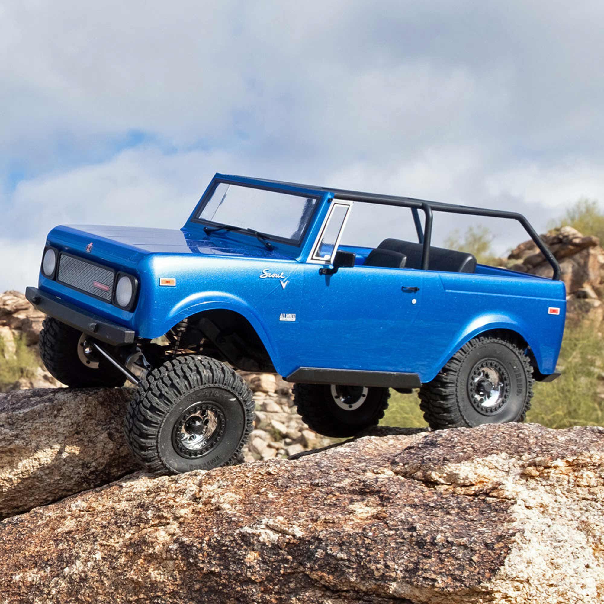 Redcat Racing 1/10 Gen9 International Scout 800A 4x4 Rock Crawler RTR, Blue