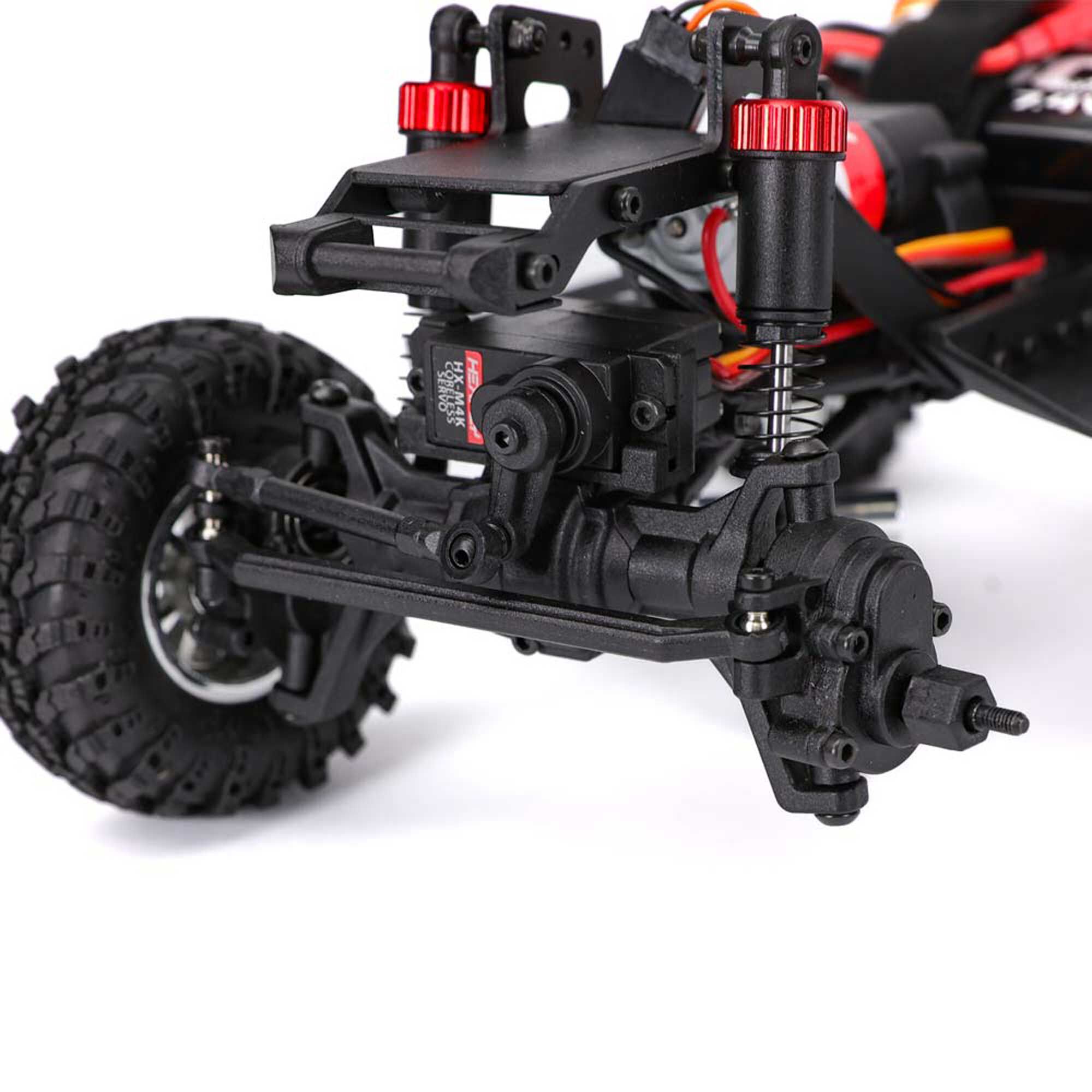 Redcat Racing 1/18 Ascent-18 International Scout II 4x4 Rock Crawler RTR, Orange