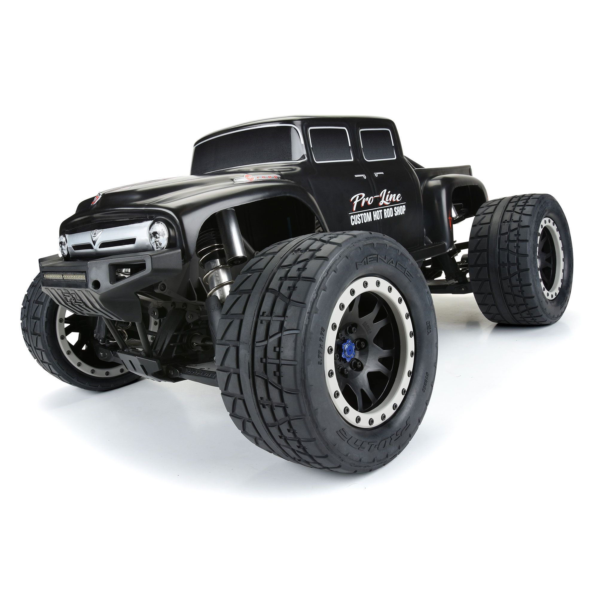 Pro-Line Racing 1/5 Pre-Cut Ford F-100 Bash Armor Black Body: X-MAXX