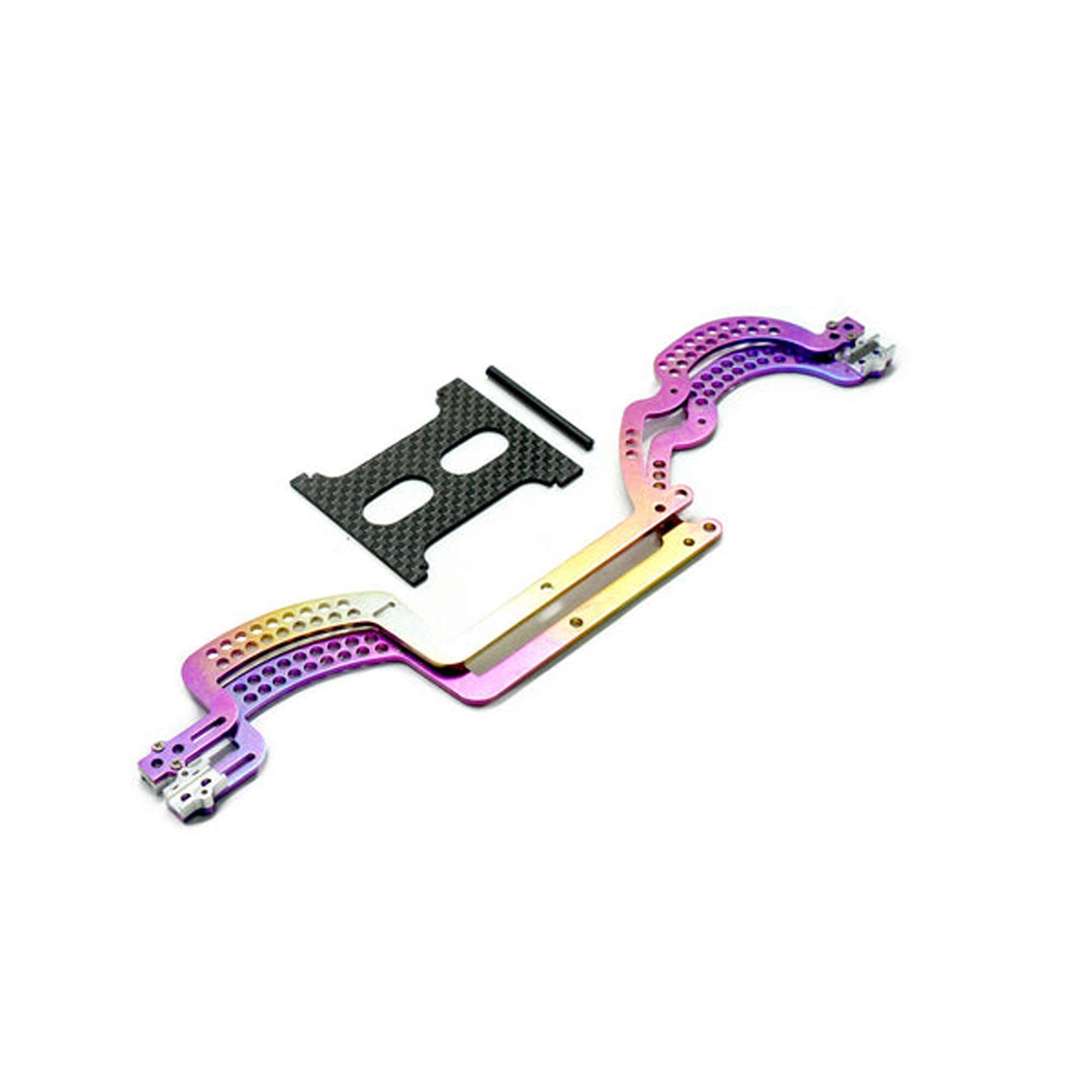 Furitek Grasshopper Titanium Frame Kit, Rainbow: TRX-4M
