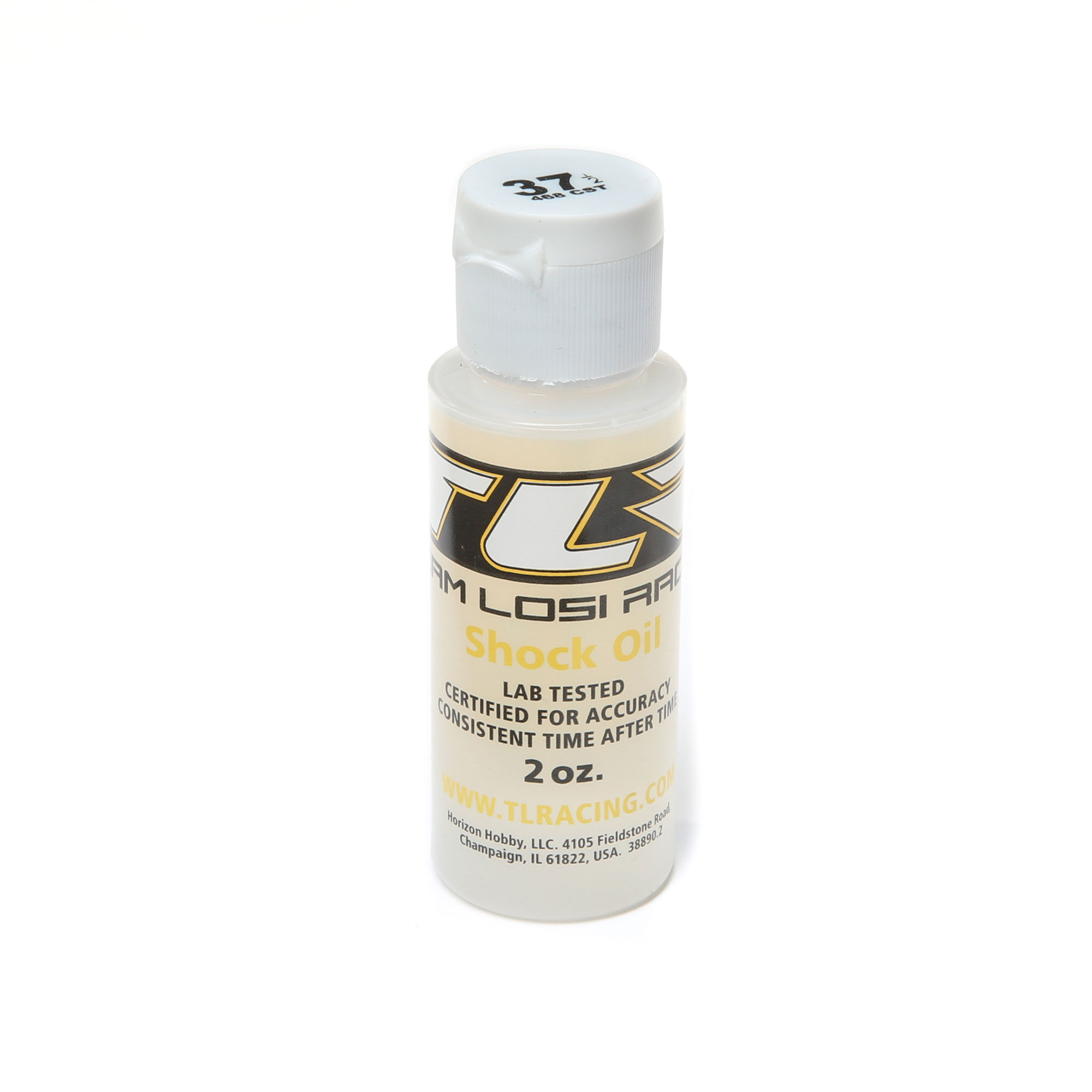 Team Losi Racing Silicone Shock Oil, 37.5WT, 468CST, 2oz