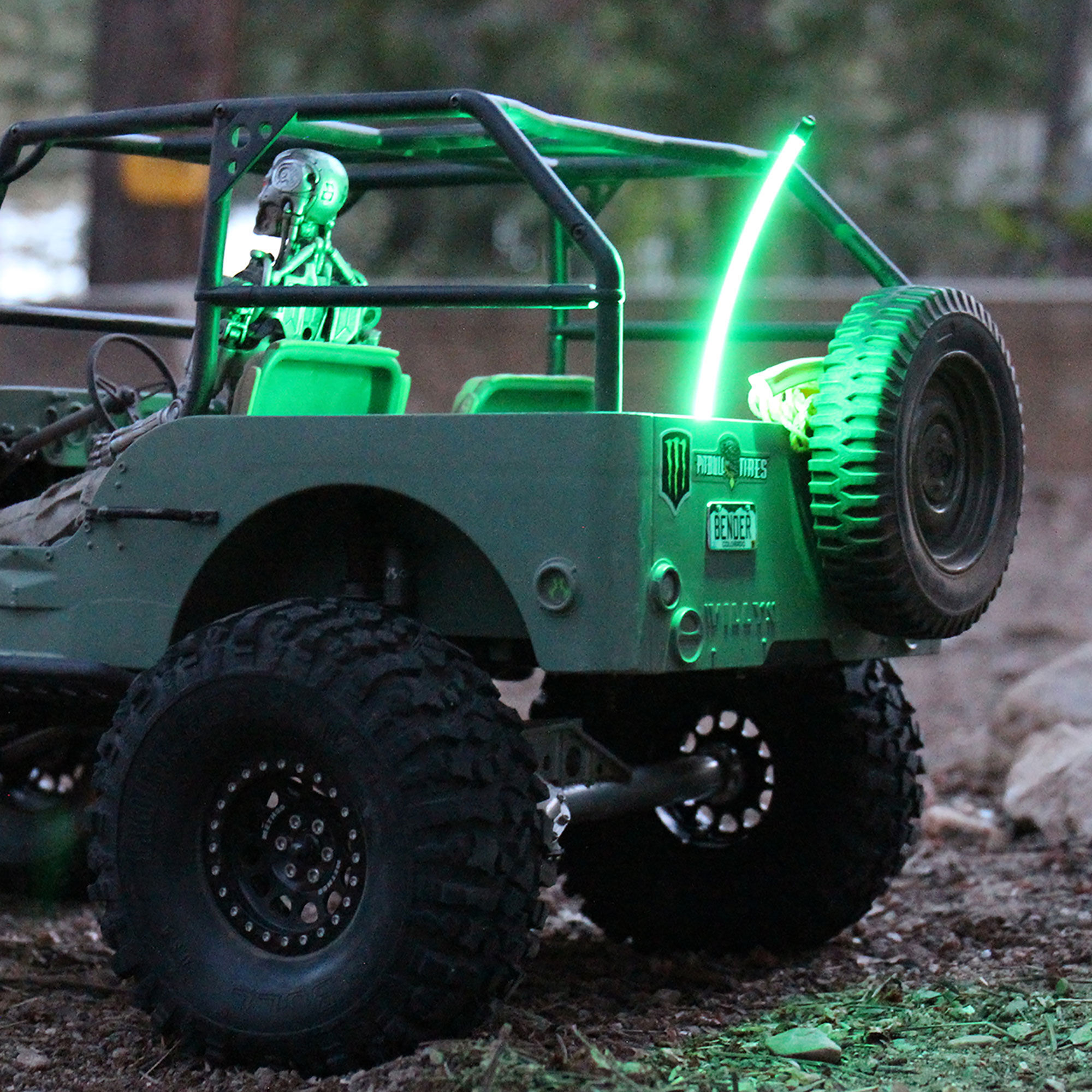 Pit Bull Xtreme RC Orange Night SABER LED Light