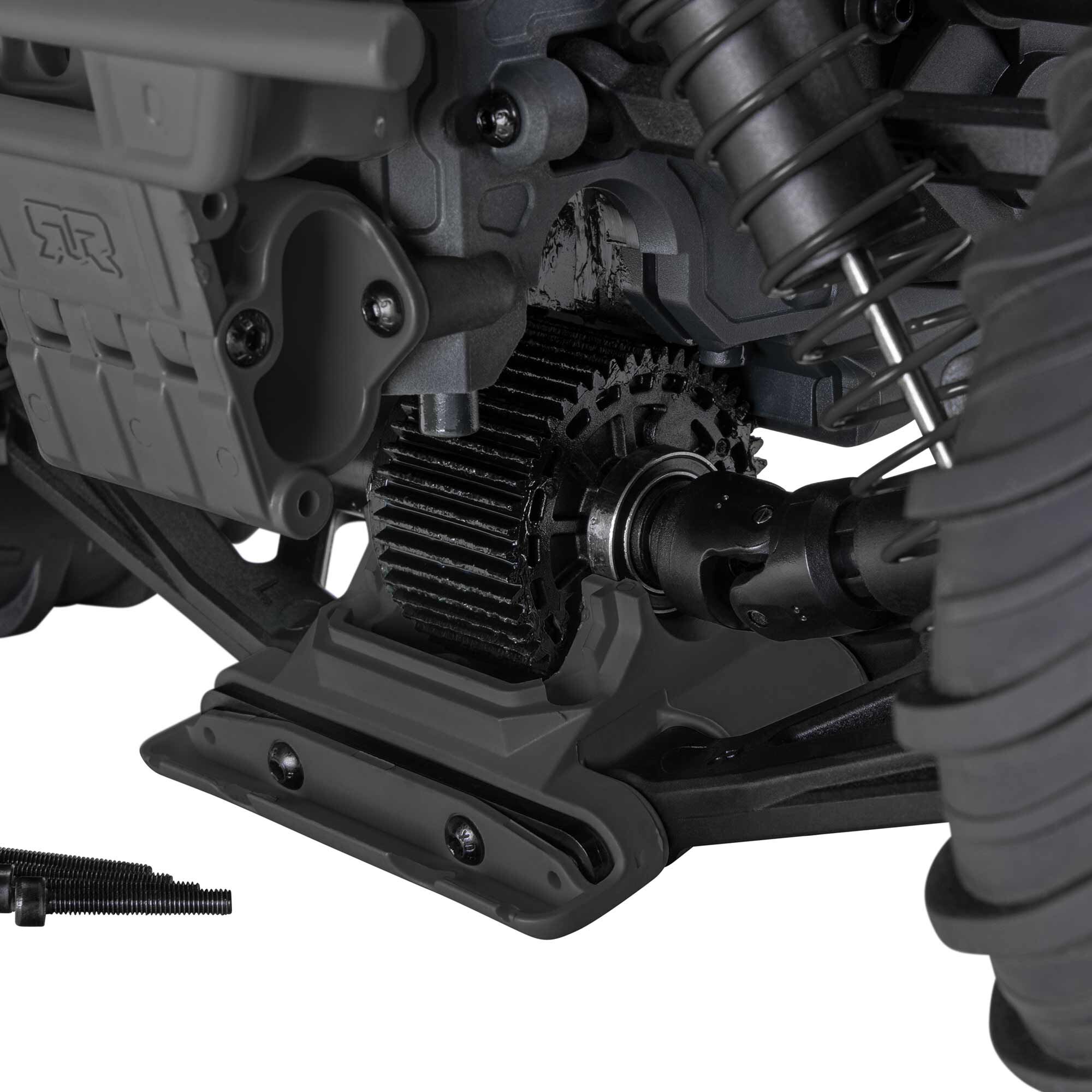 ARRMA 1/10 GORGON 2WD RTA Kit Brushed Monster Truck (Battery & Charger Included), Gun Metal