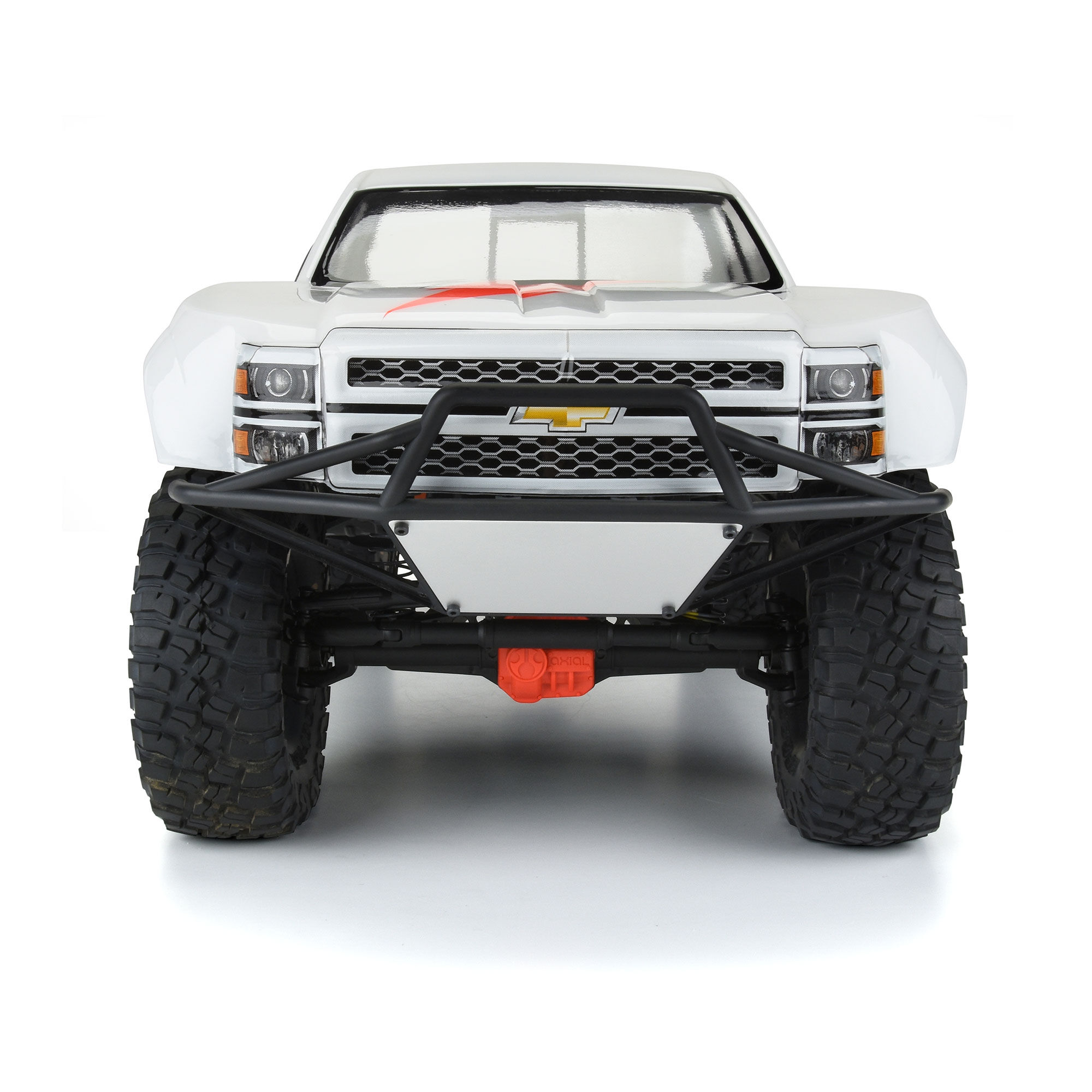 Pro-Line Racing 1/10 2015 Chevy Silverado Pre-Runner Clear Body 12.3" WB Crawlers
