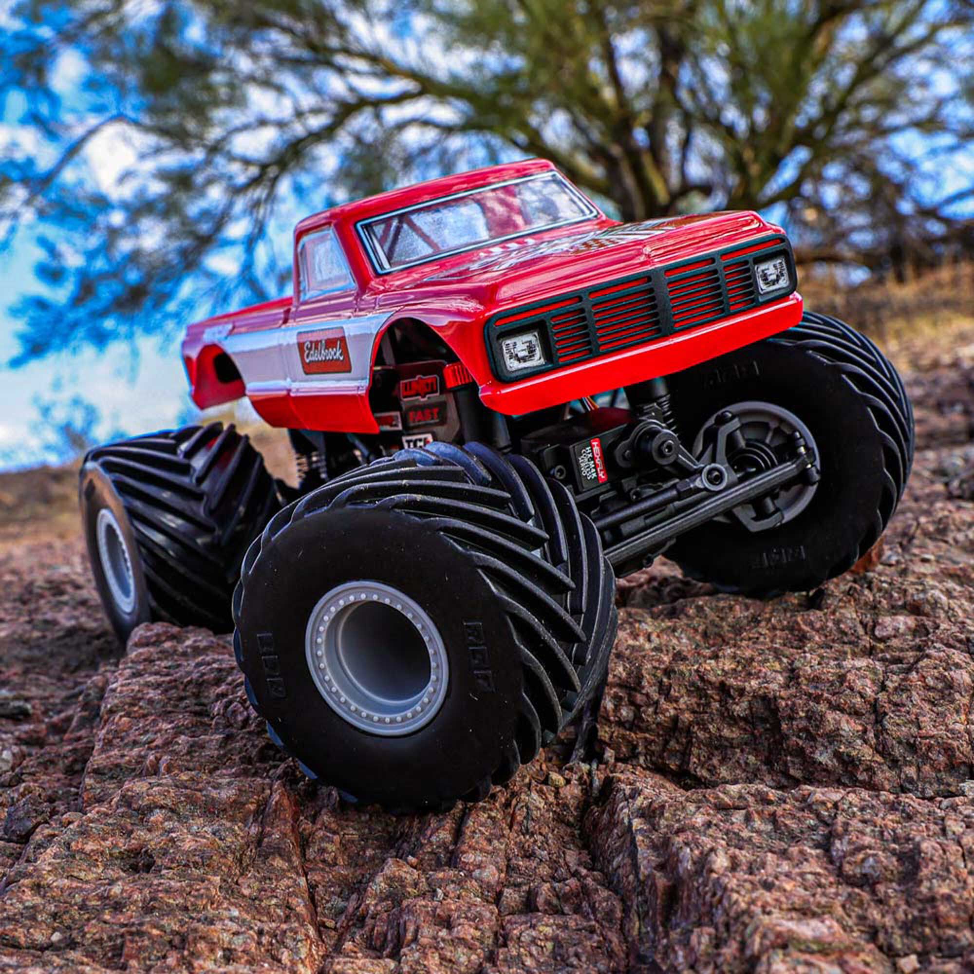 Redcat Racing 1/18 MT-18 4x4 Monster Truck RTR, Red