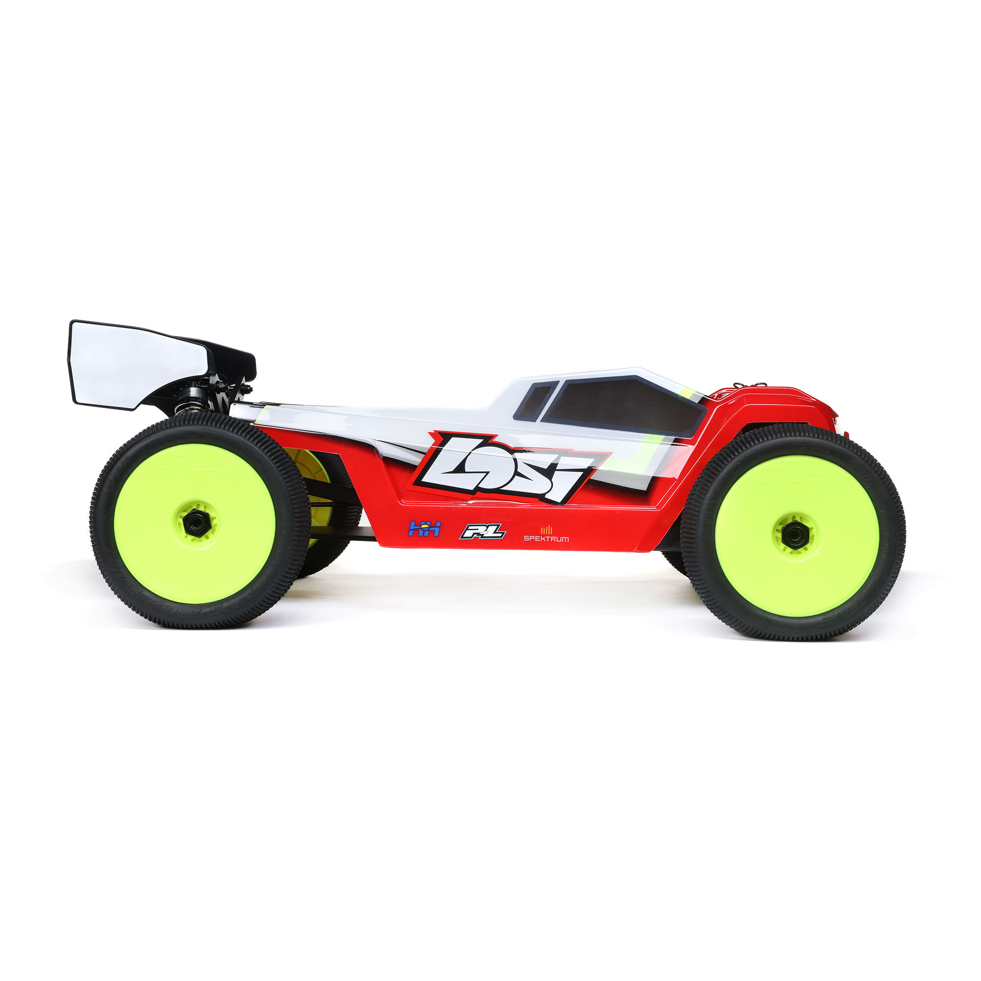Losi 1/8 8IGHT-XTE 4S 4X4 RTR Brushless Race Truggy, Clear