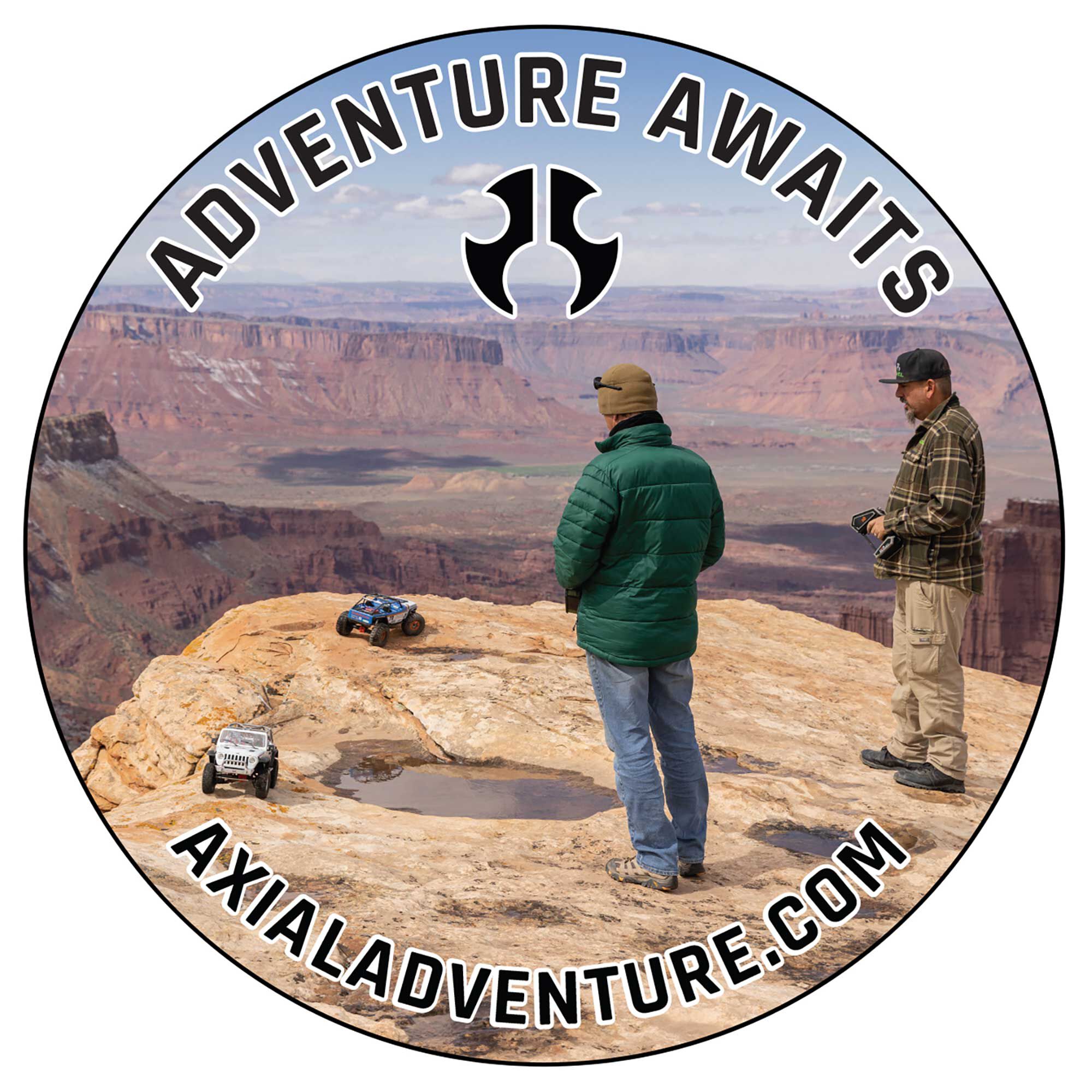 Axial Axial Adventure Awaits Sticker
