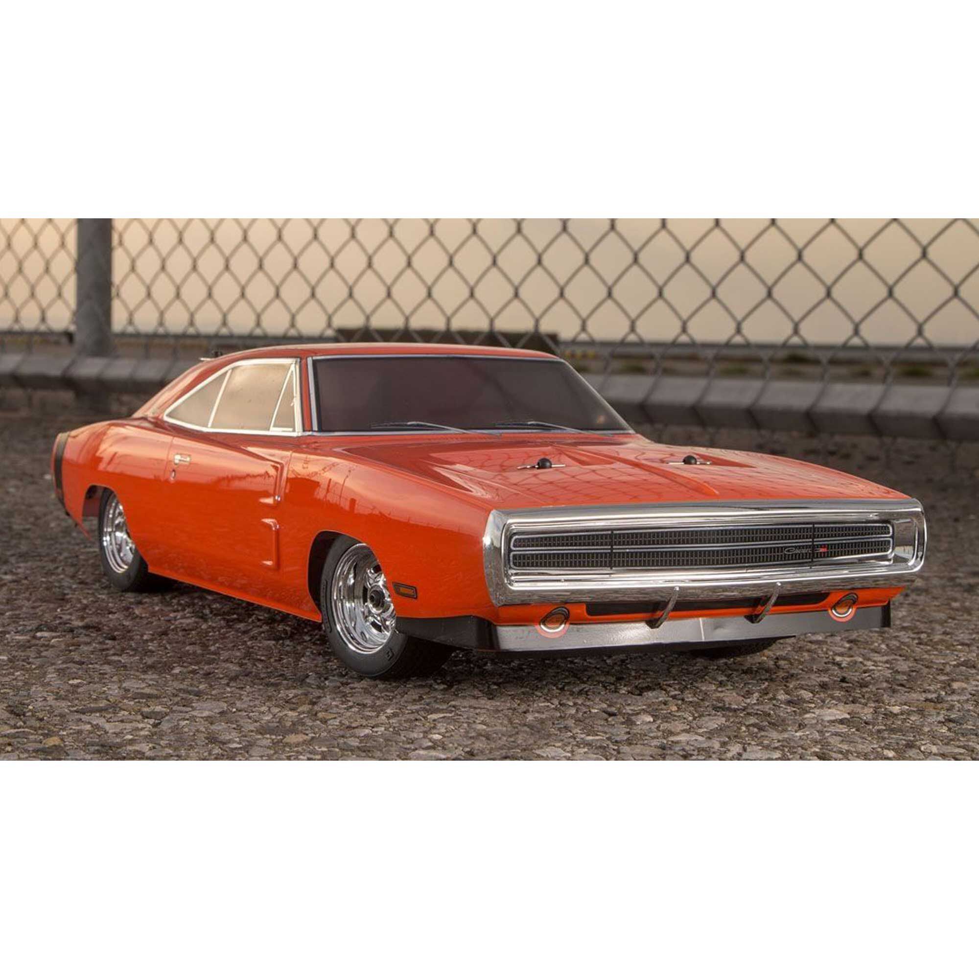 Kyosho 1/10 Fazer Mk2 Dodge Charger 1970 Hemi On-Road Tourning Car RTR, Orange