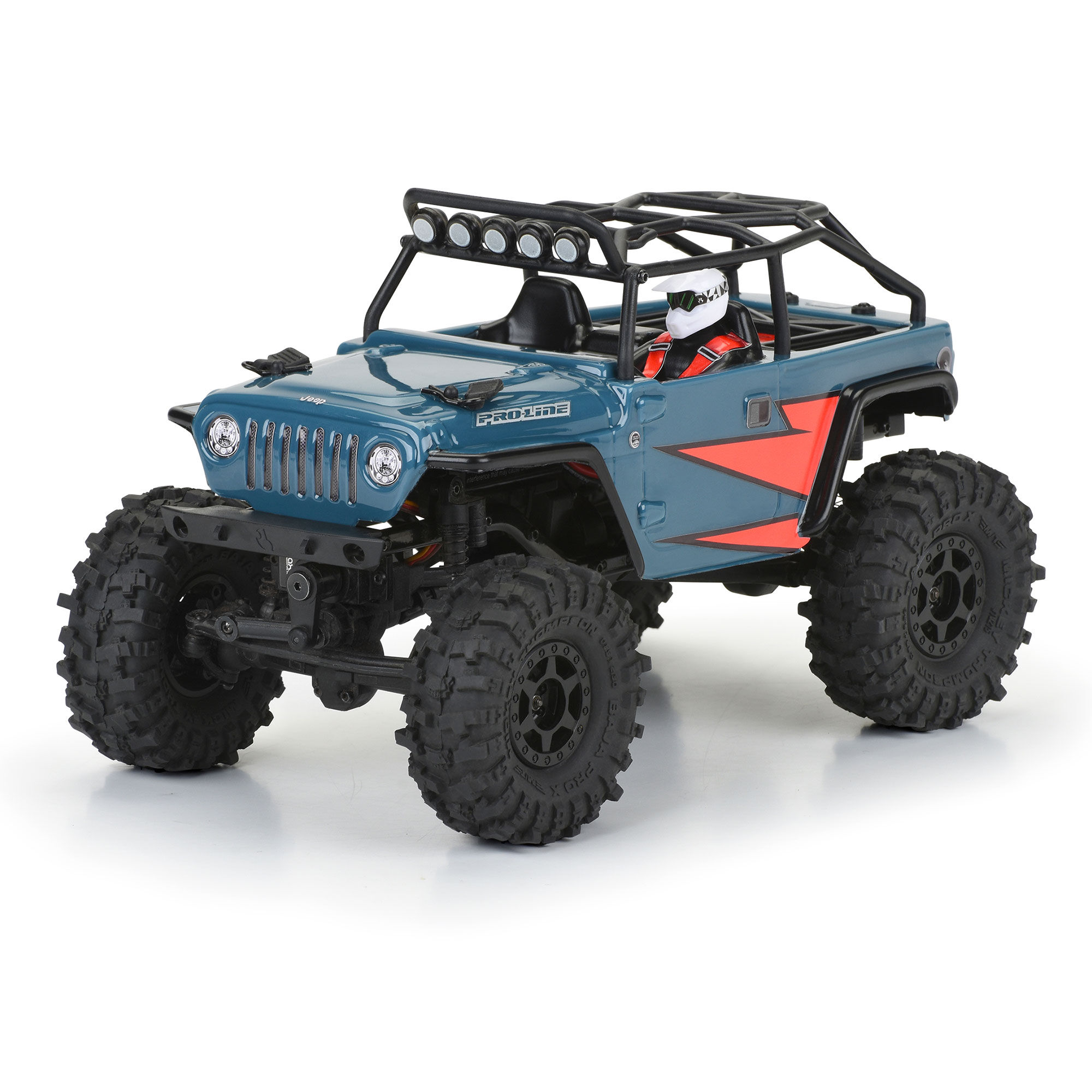 Pro-Line Racing 1/24 2004 Jeep LJ Clear Body/Trail Cage: SCX24