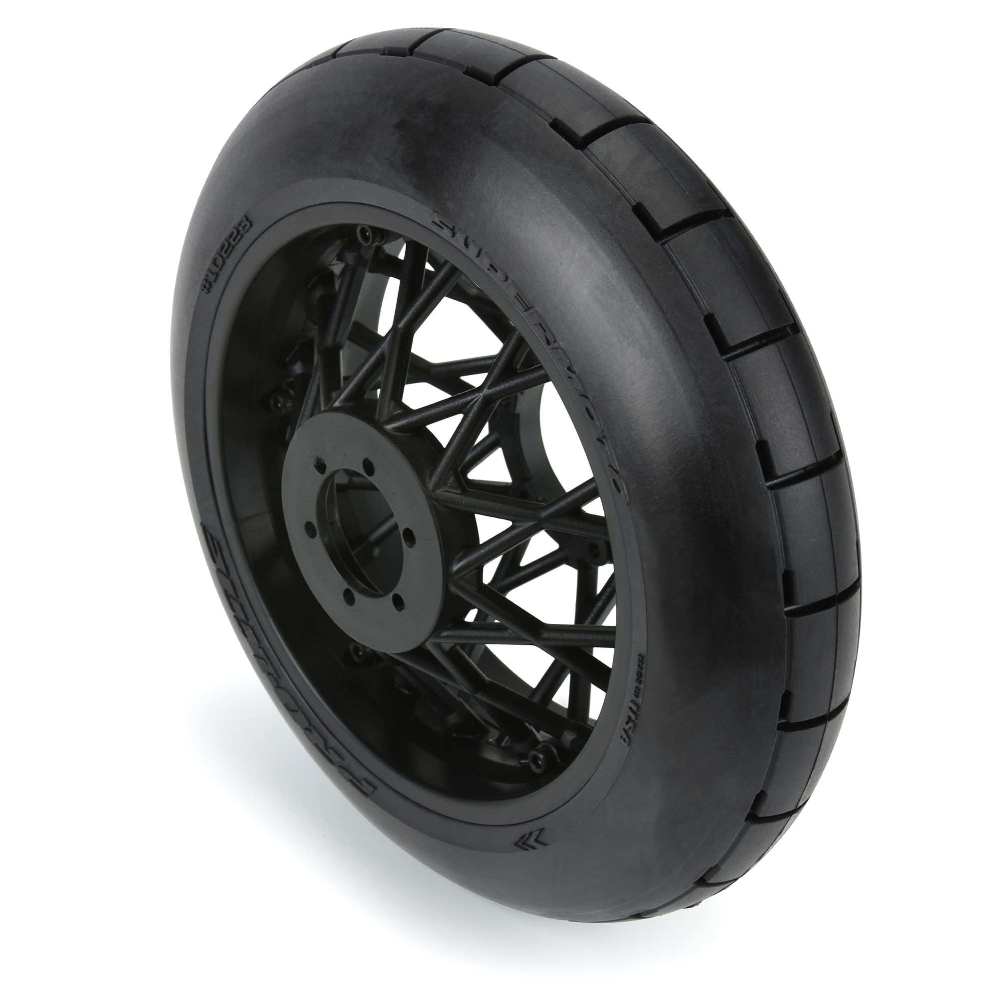 Pro-Line Racing 1/4 Supermoto S3 Motorcycle Rear Tire MTD Black (1): PROMOTO-MX