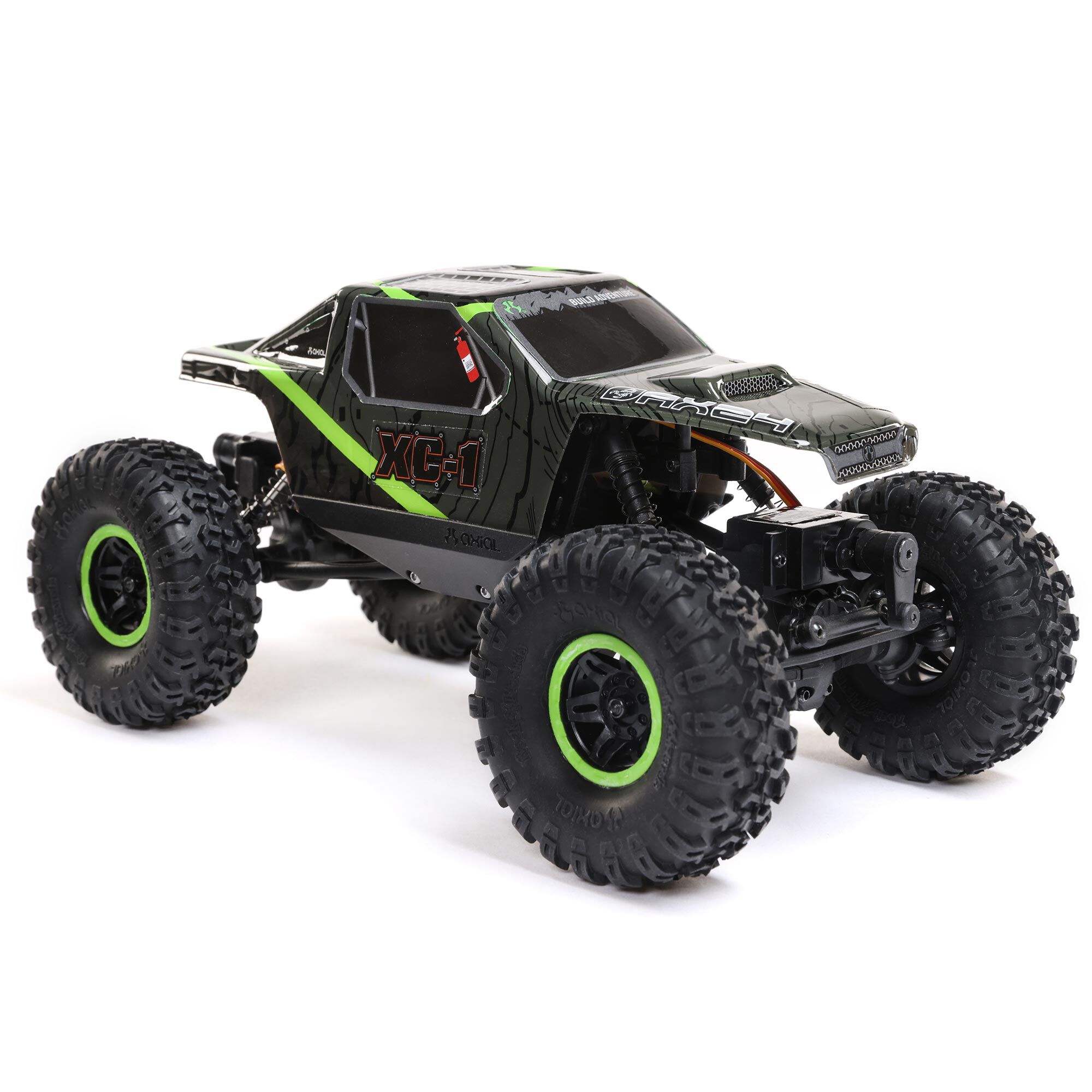 Axial 1/24 AX24 XC-1 4WS 4X4 RTR Brushed Rock Crawler (Battery & Charger Included), Green