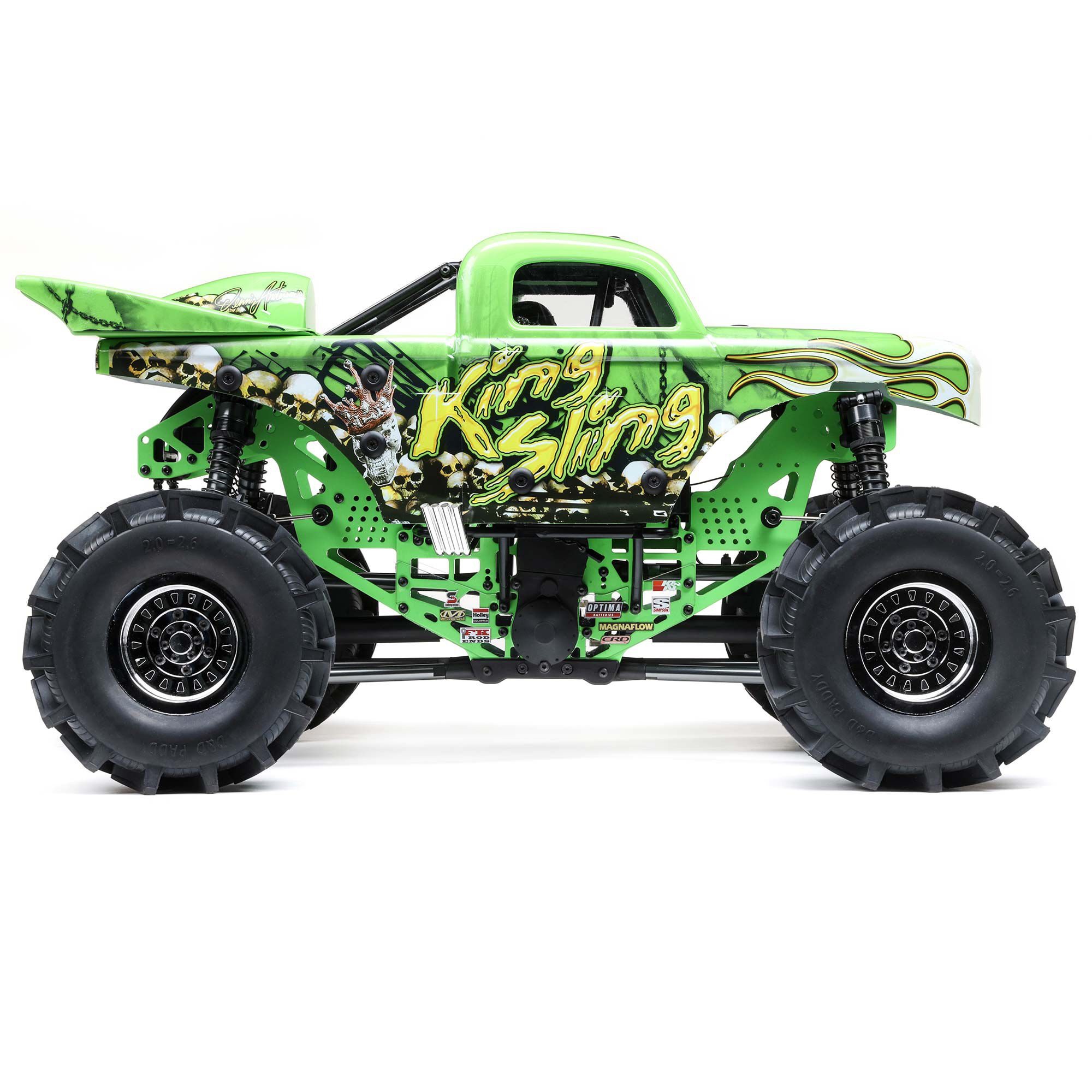 Losi 1/8 LMT Mega Truck King Sling 4S 4X4 RTR Brushless Mega Truck, Green
